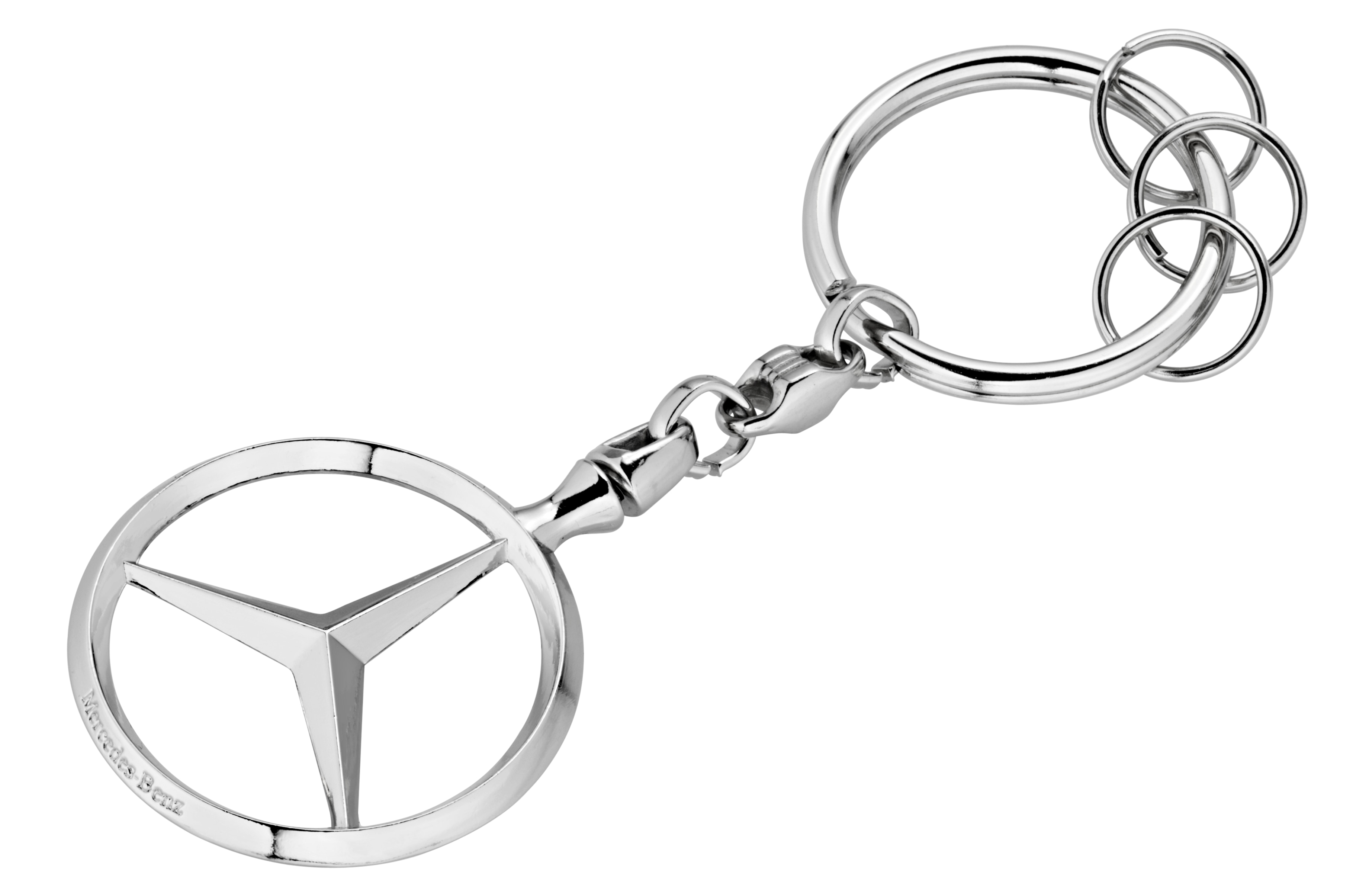 Nyckelringar, Bryssel - silverfärg, Pressgjuten zink, högglanspolerad