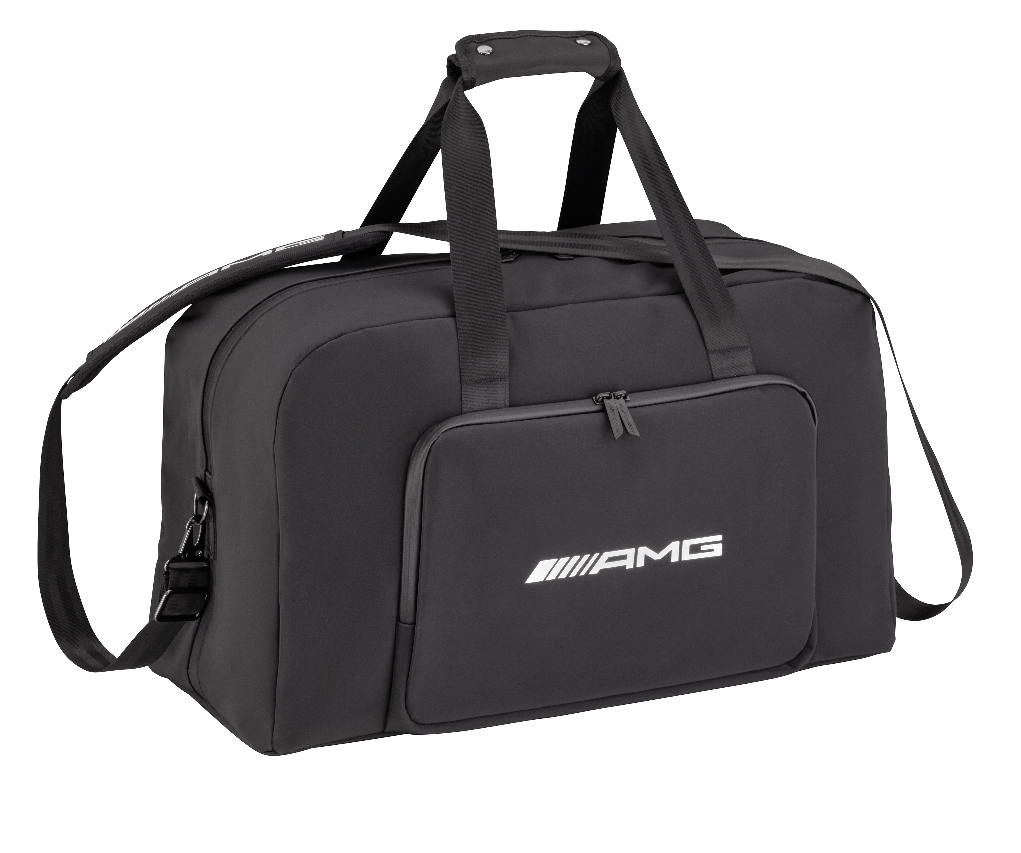AMG weekendväska - svart, PVC / Polyester / Polyester