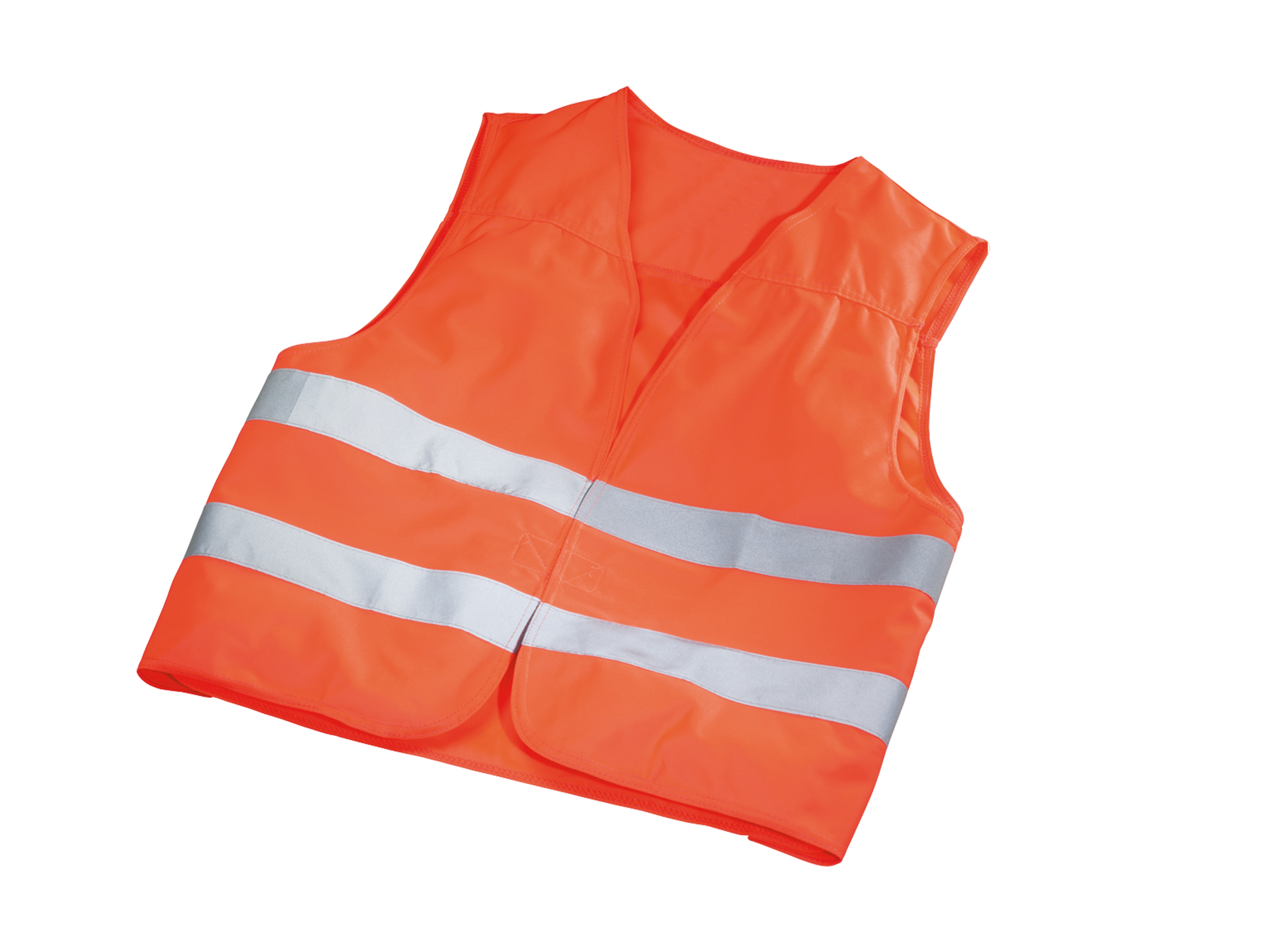 Varningsväst - orange, Polyester, Vänsterstyrda/högerstyrda bilar