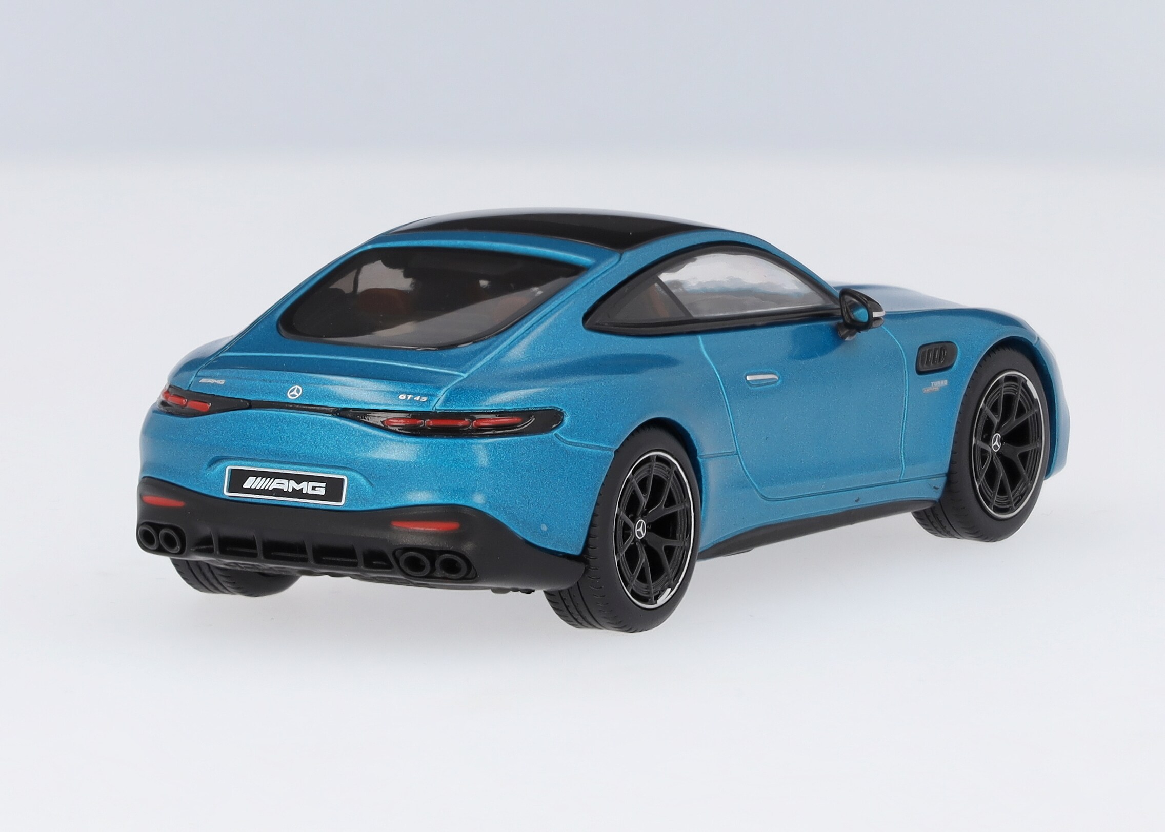 Mercedes-AMG GT 43, C192 - hyperblå, iScale, 1:43