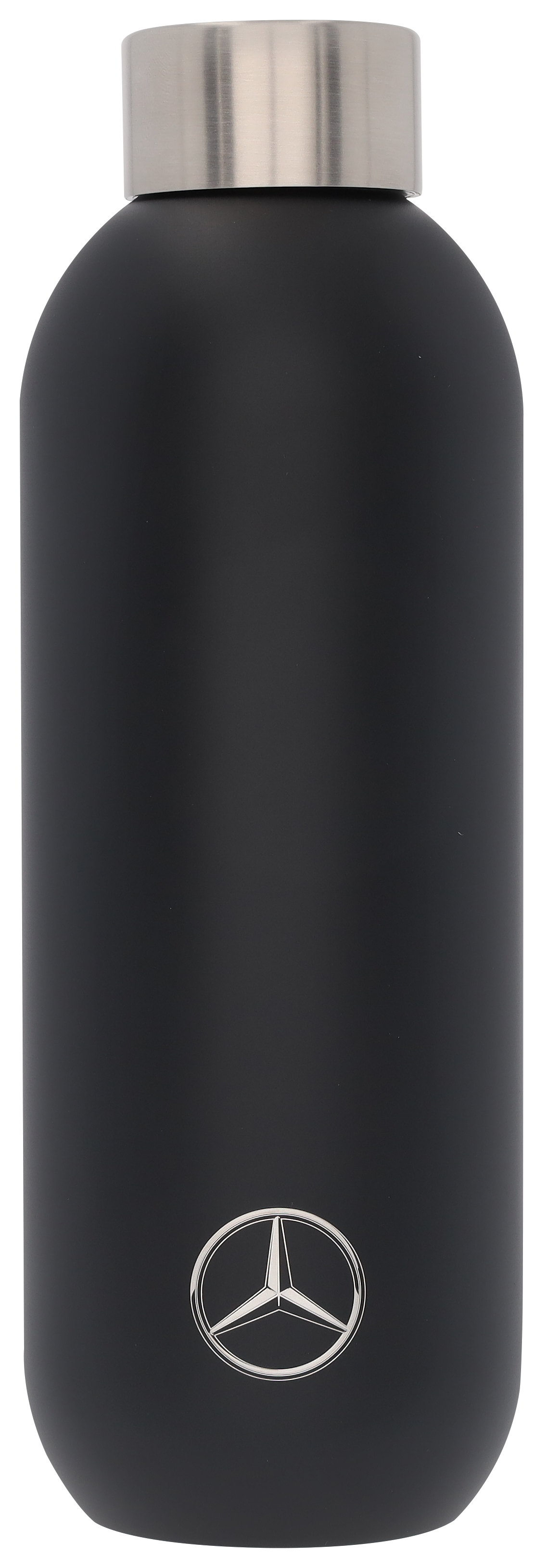 Isolerad dryckesflaska - svart, Rostfritt stål / Polypropylen / Silikon, Stelton, 600 ml