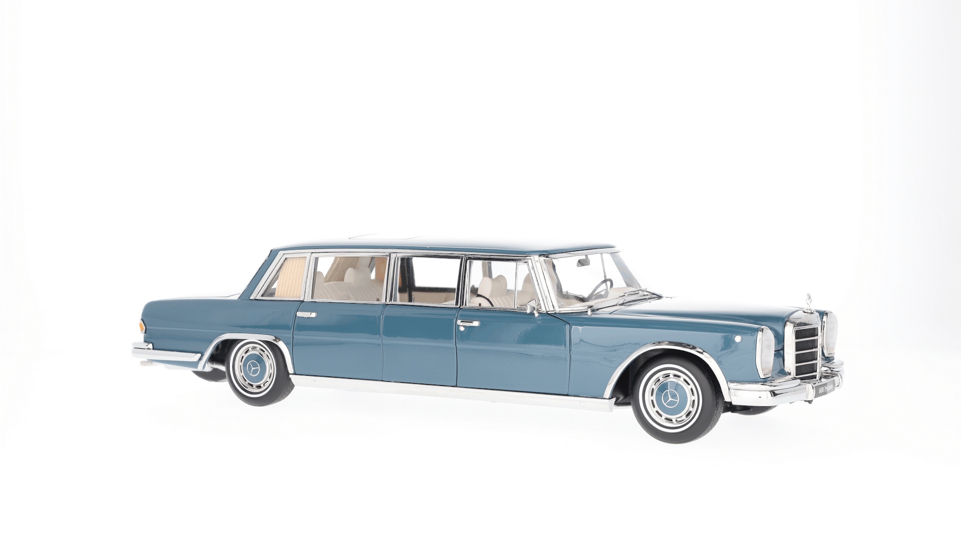 600 Pullman W 100 (1963–1981) - blå, NZG, 1:18