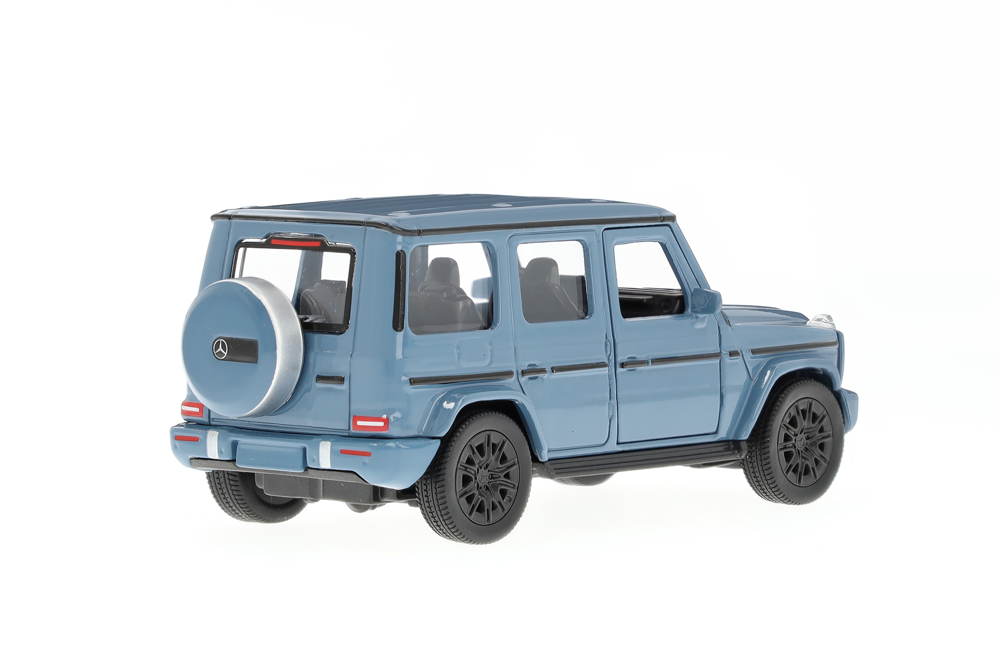 G-Class, Terrängbil, W465, Pullback - MANUFAKTUR vintageblå uni, Heinrich Bauer, 1:43