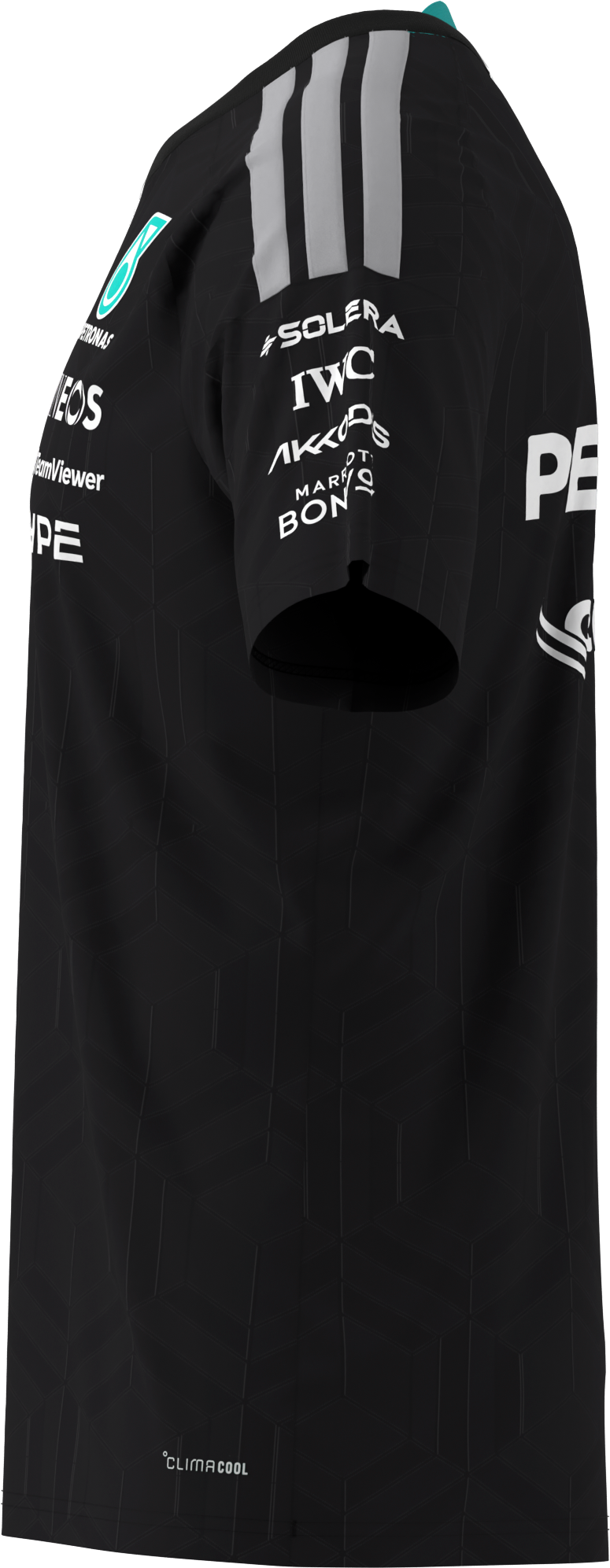T-shirt herrar, Förare, Mercedes-AMG F1 - svart, S