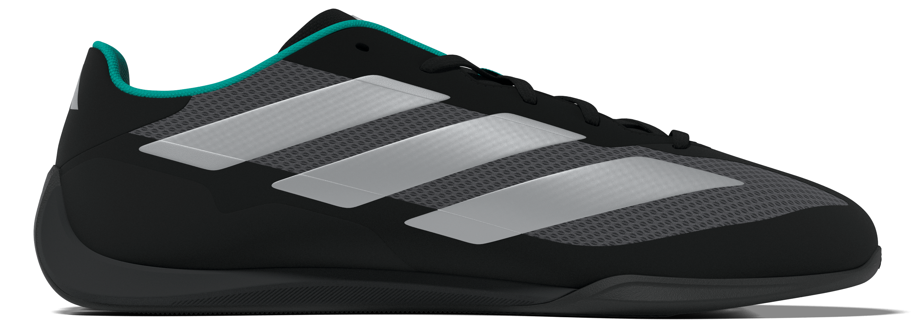 Sneakers, Feroza Base, Mercedes-AMG F1 - svart / silverfärg, 8, adidas