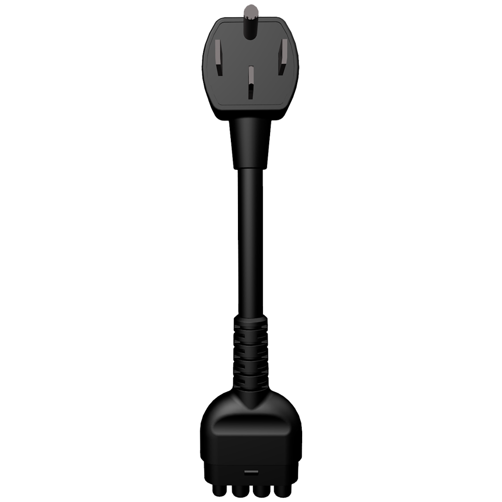 Power Charger, Adapter, NEMA 14-50, USA/CAN MEX - Plast, Vänsterstyrda bilar