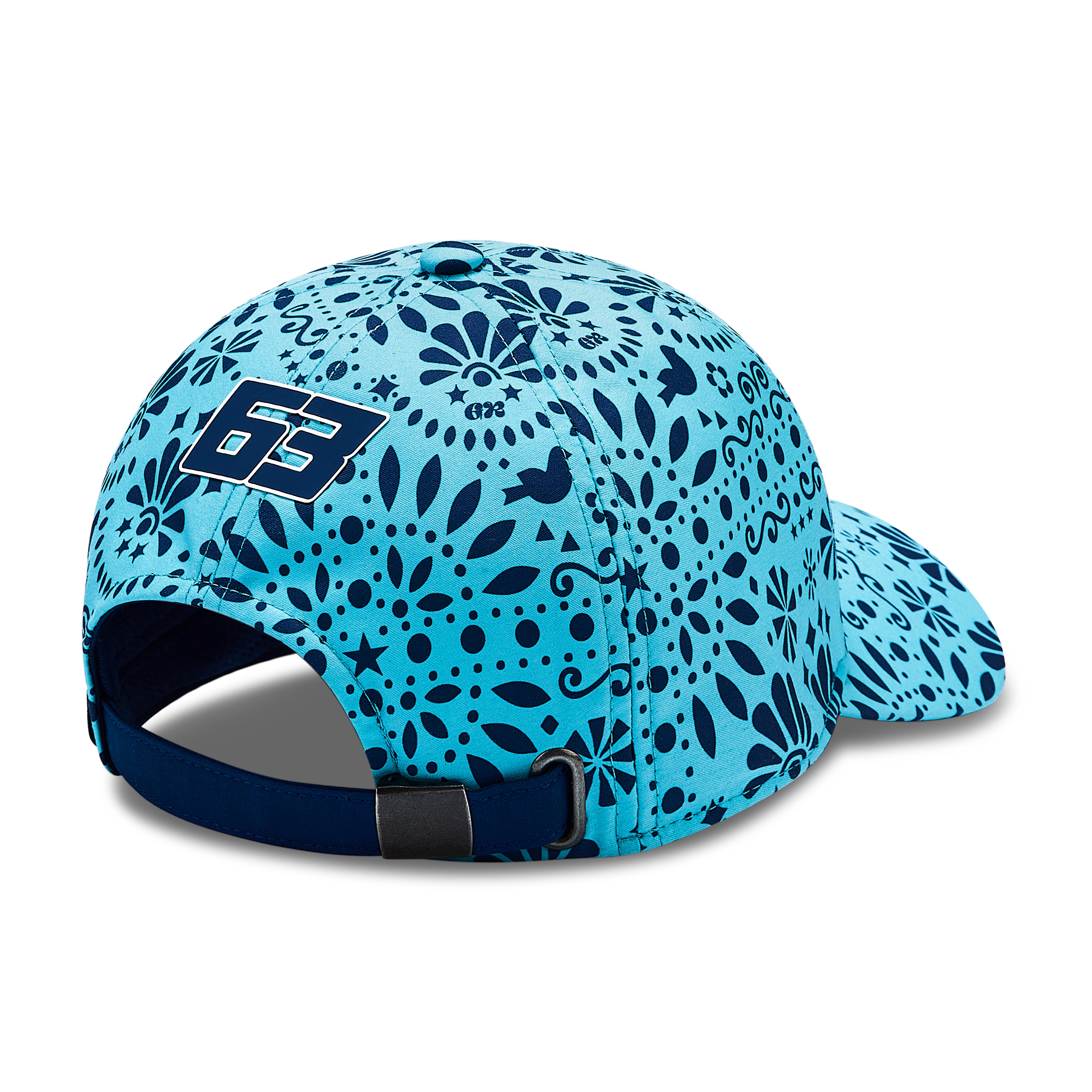 Keps, George Russell, Special Edition Mexiko, 2024 - blå, Polyester