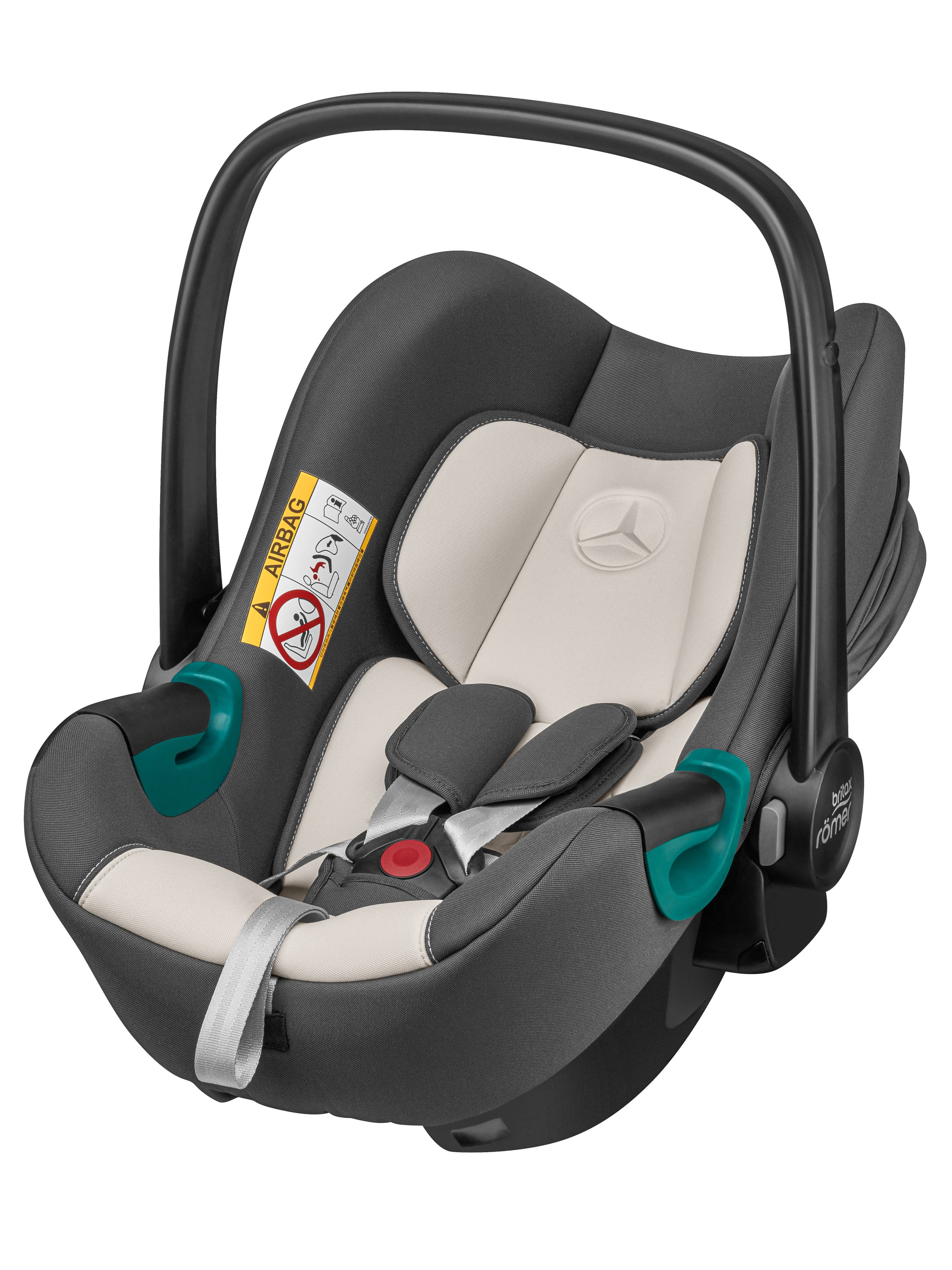 Barnstol BABY-SAFE, 3 i-Size, ECE - antracit / beige