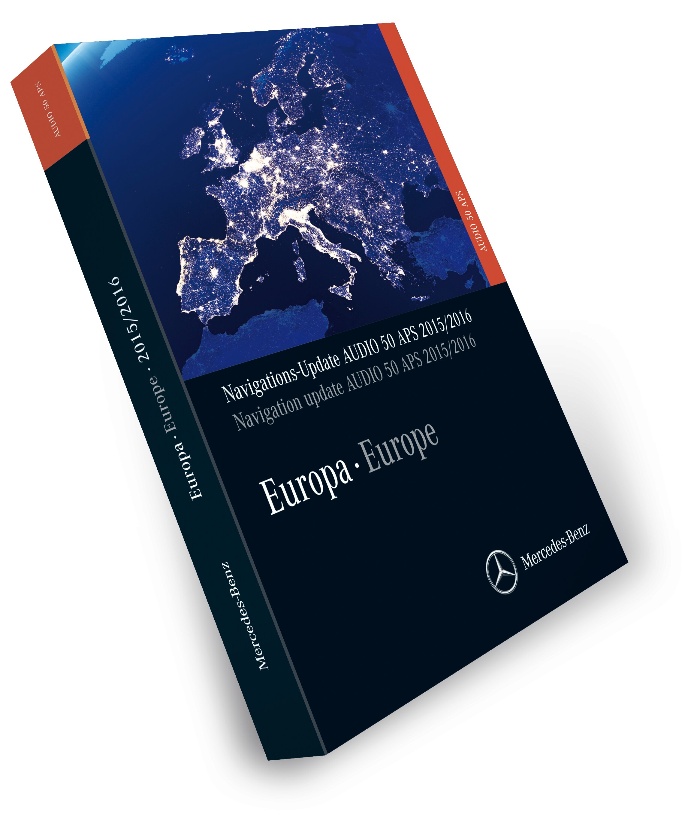 Navigationsuppdatering, Audio 50 APS, Europa, Version 2015/2016 - lax, NTG4-212