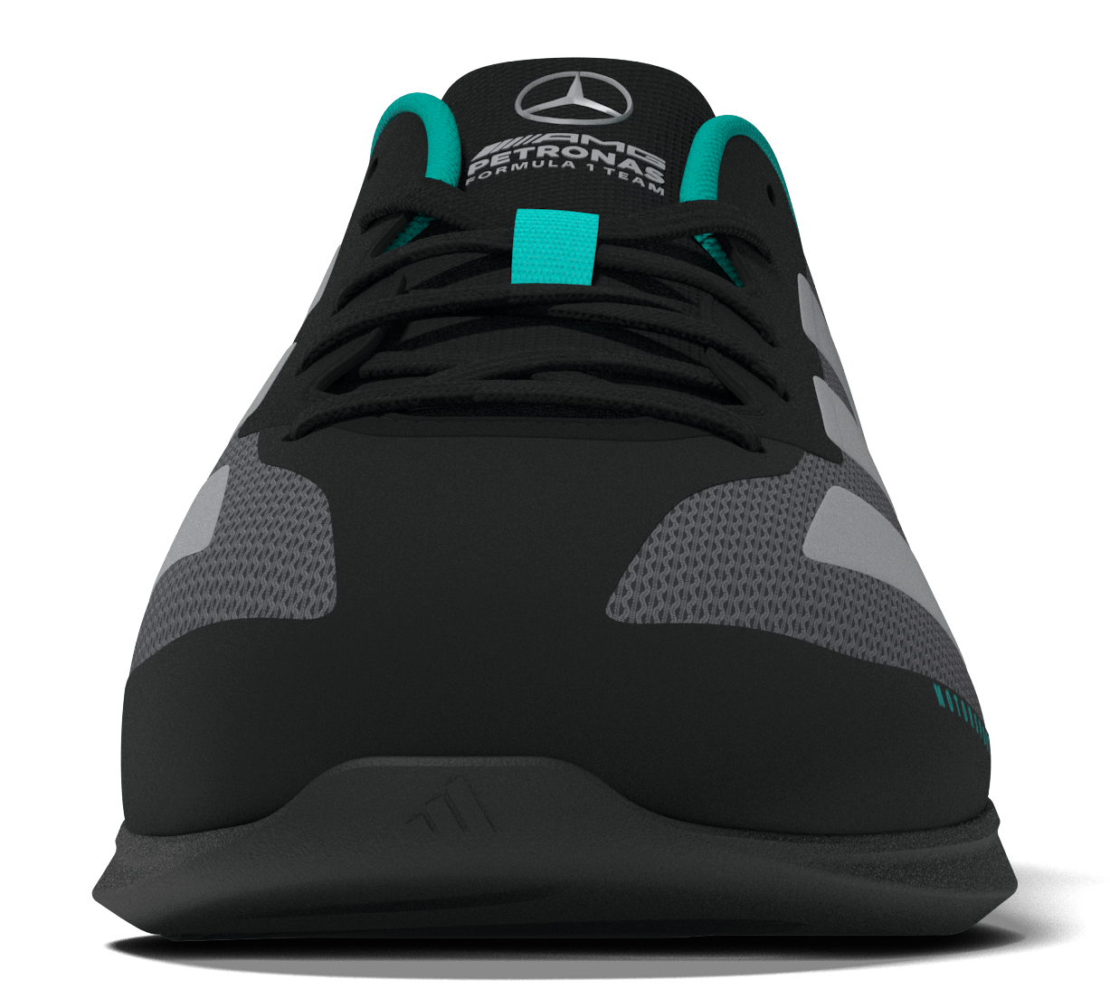 Sneakers, Feroza Base, Mercedes-AMG F1 - svart / silverfärg, 8, adidas