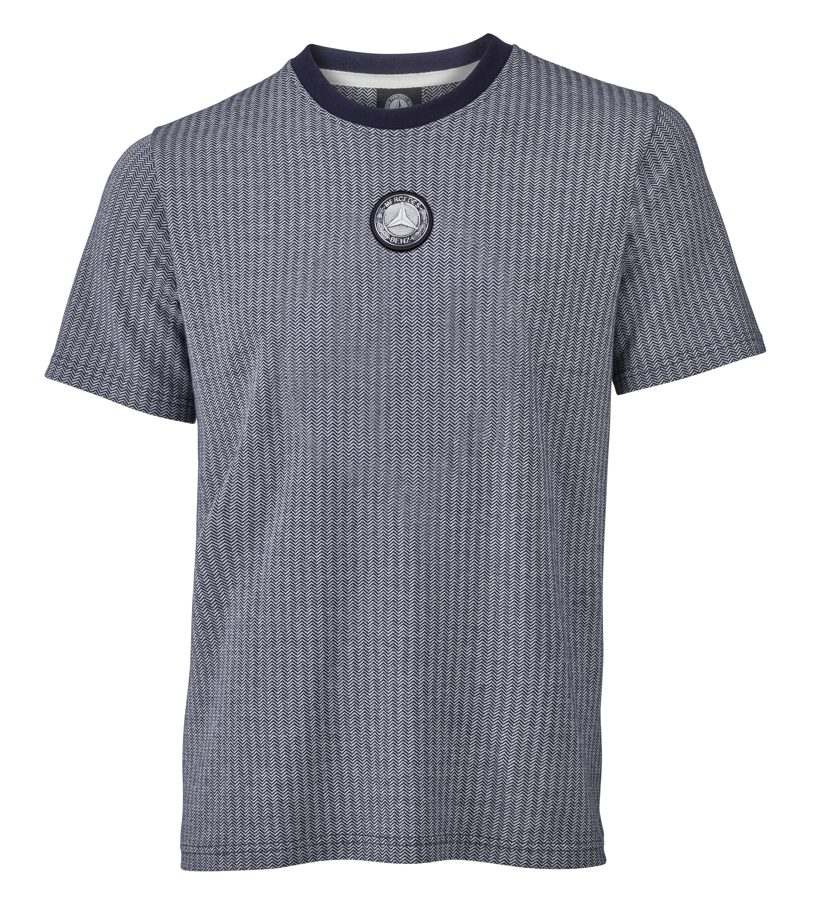 T-shirt herrar - navy / offwhite, L