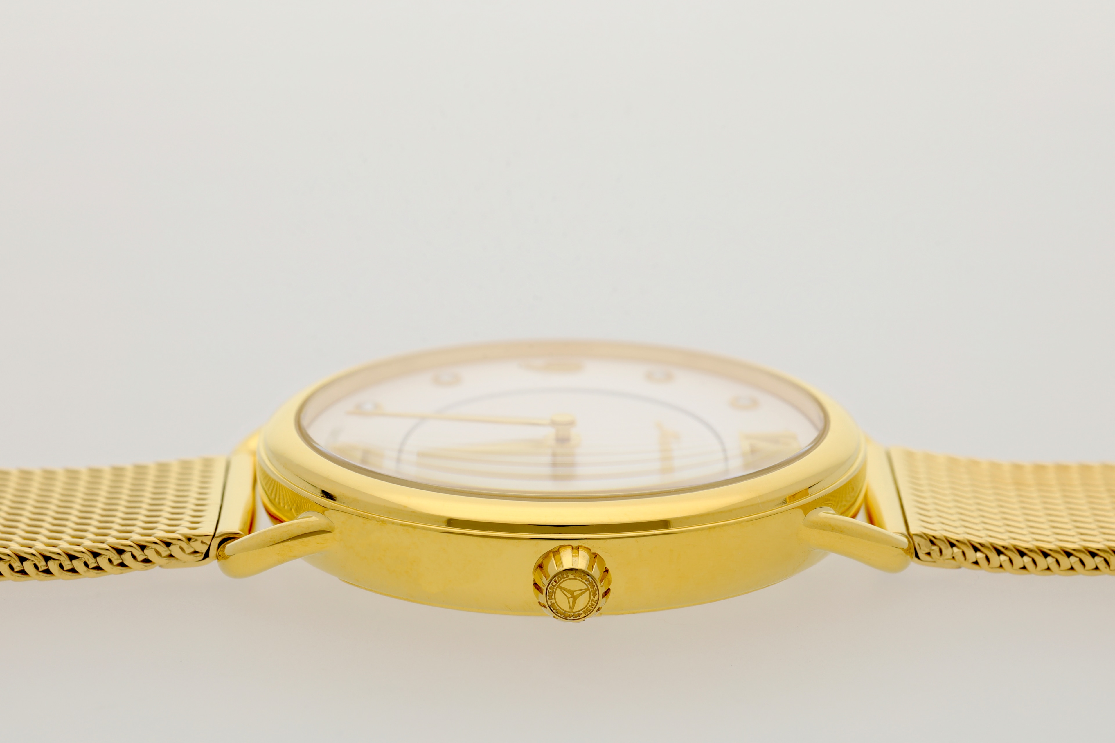 Armbandsur dam, Classic Lady - guldfärgad, Rostfritt stål