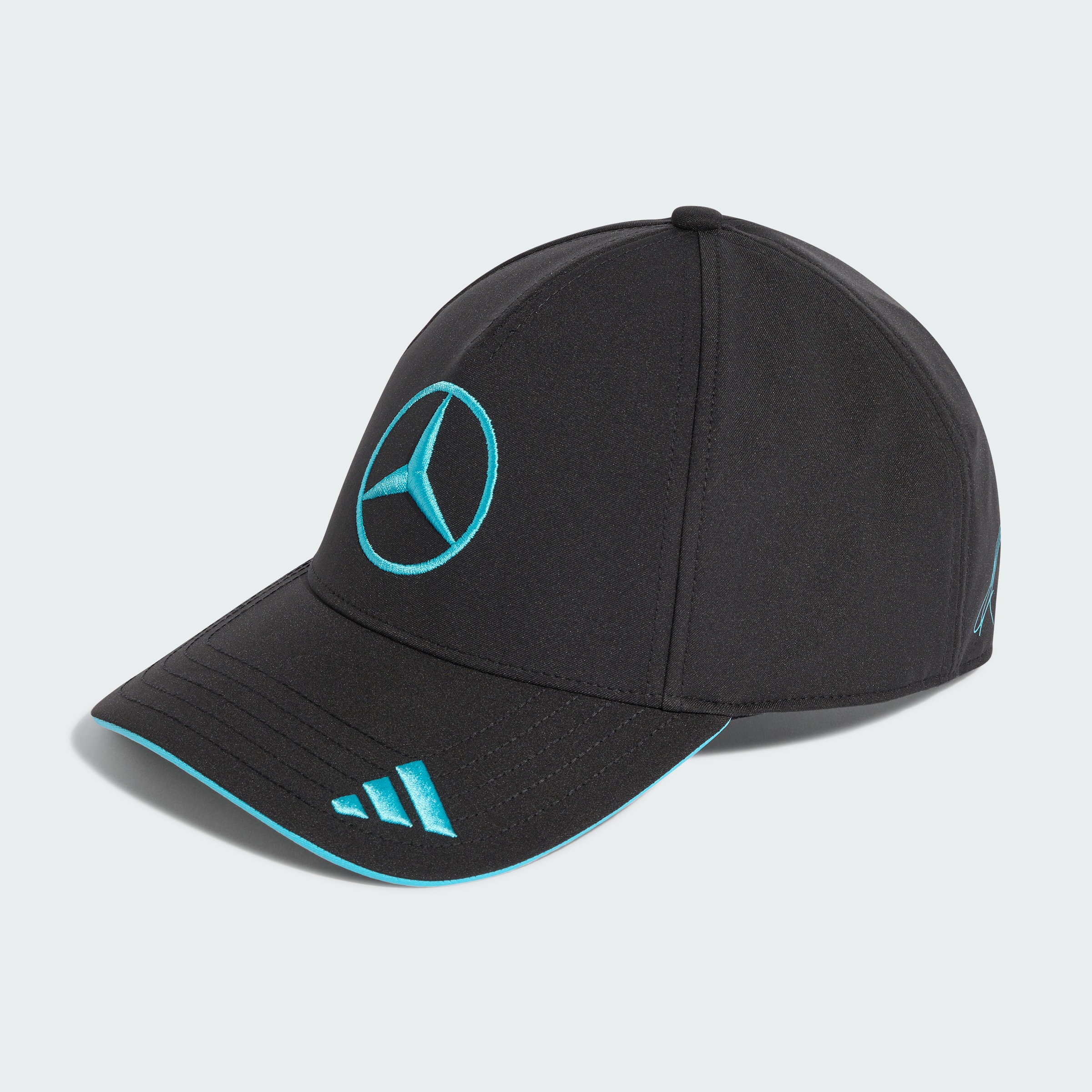 Keps, George Russell, Mercedes-AMG F1 - svart, Polyester (återvunnen)