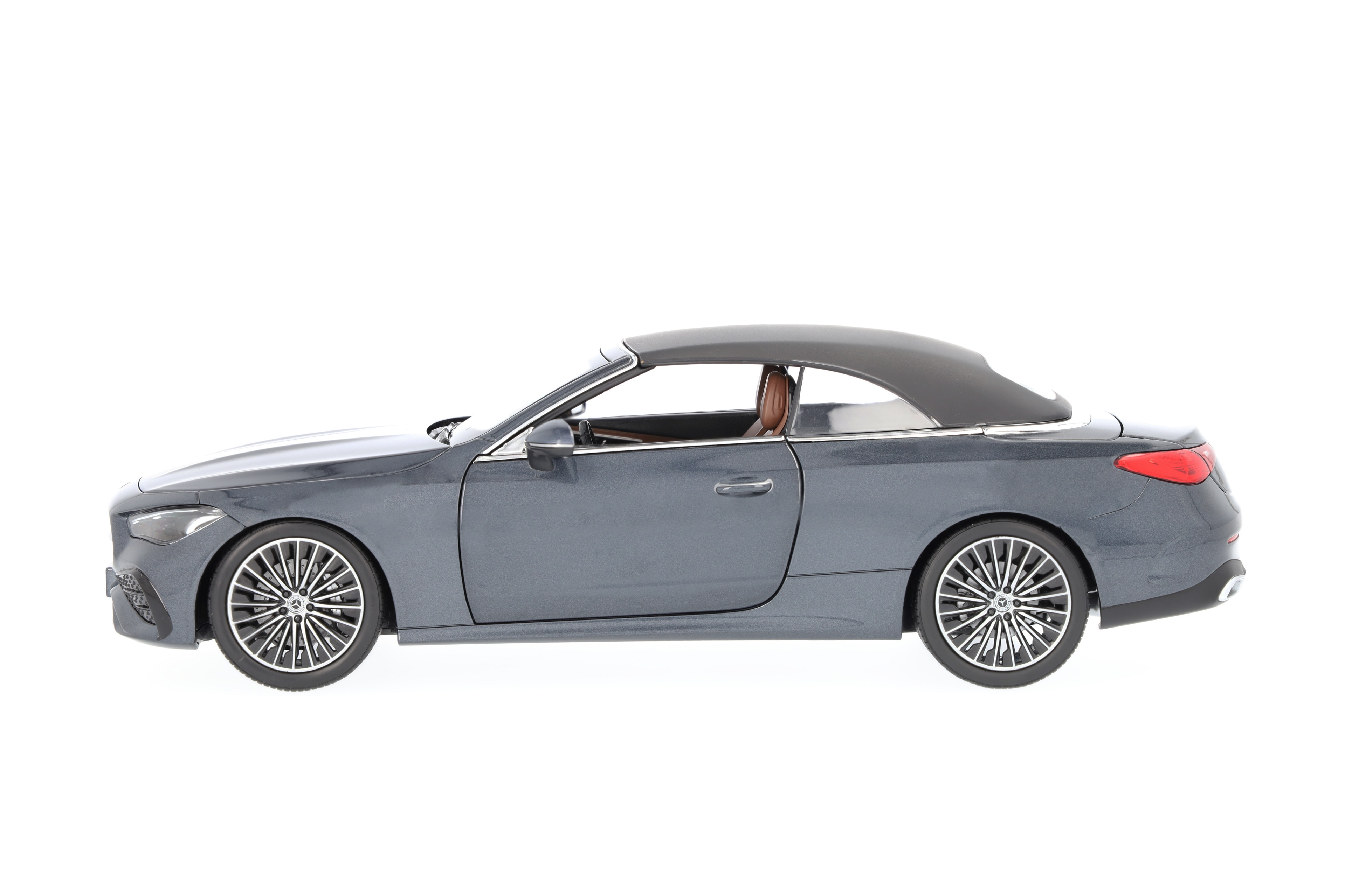 CLE Cabriolet, AMG Line, A236 - grafitgrå, Norev, 1:18