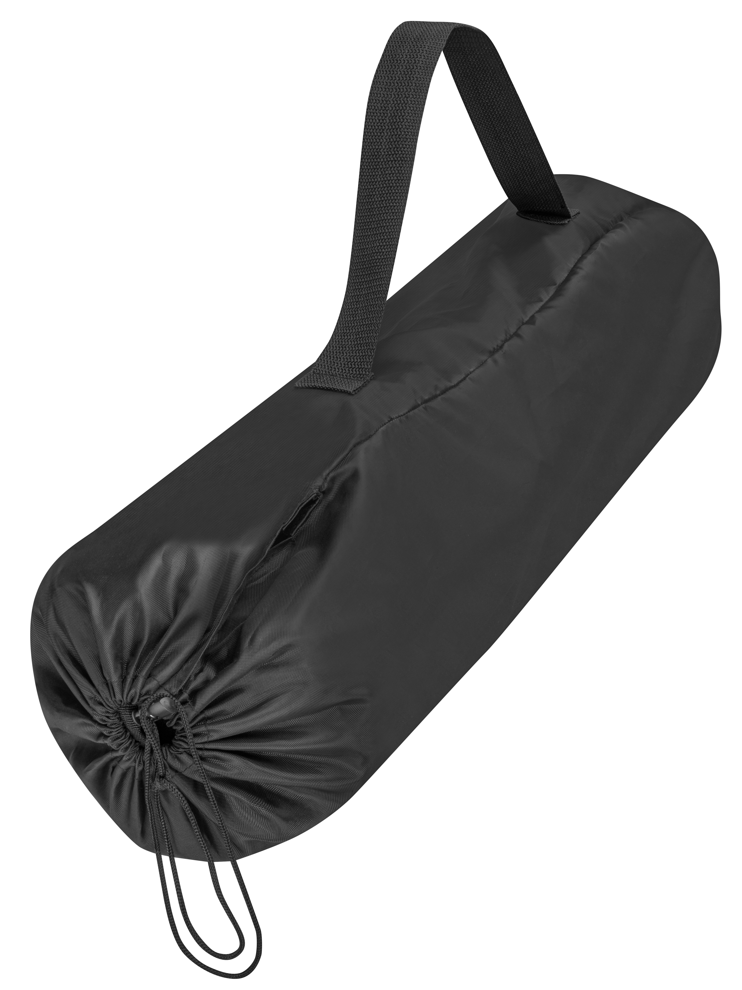 Hopfällbar stol - svart, Stål / Polyester, BRUNNER