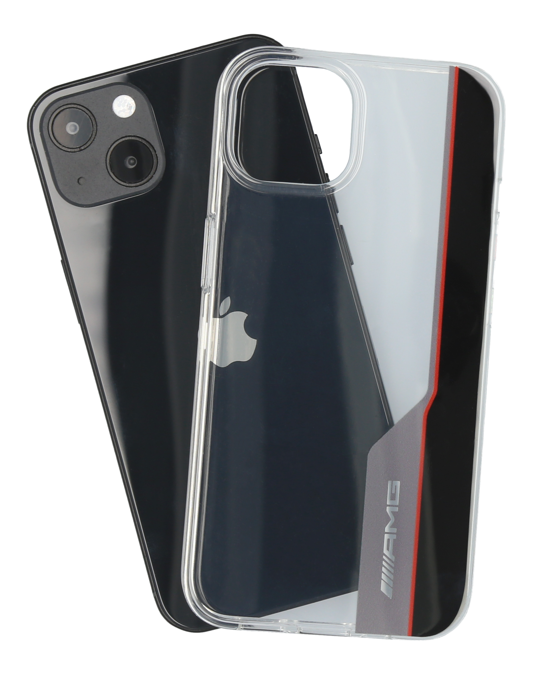 AMG skal för iPhone® 13 - transparent, Polykarbonat / TPU