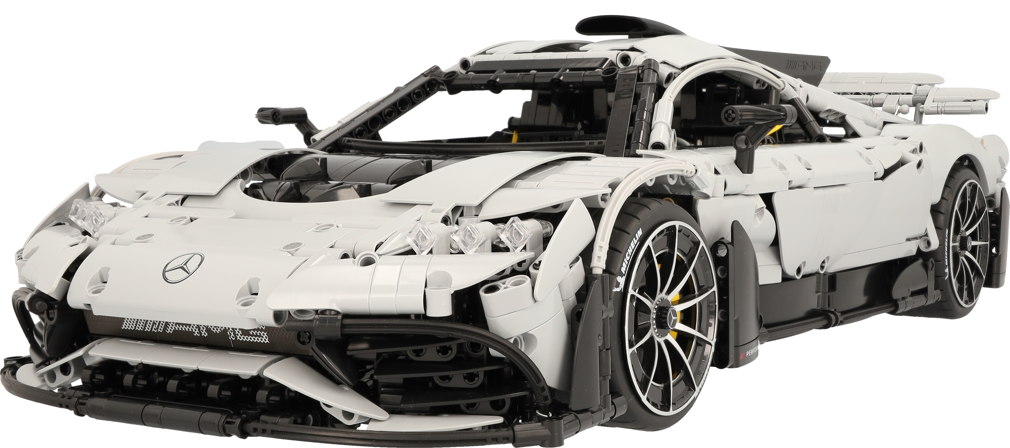 Mercedes-AMG ONE, Klämkomponent R/C-modell, C298 - vit, CaDa, 1:8