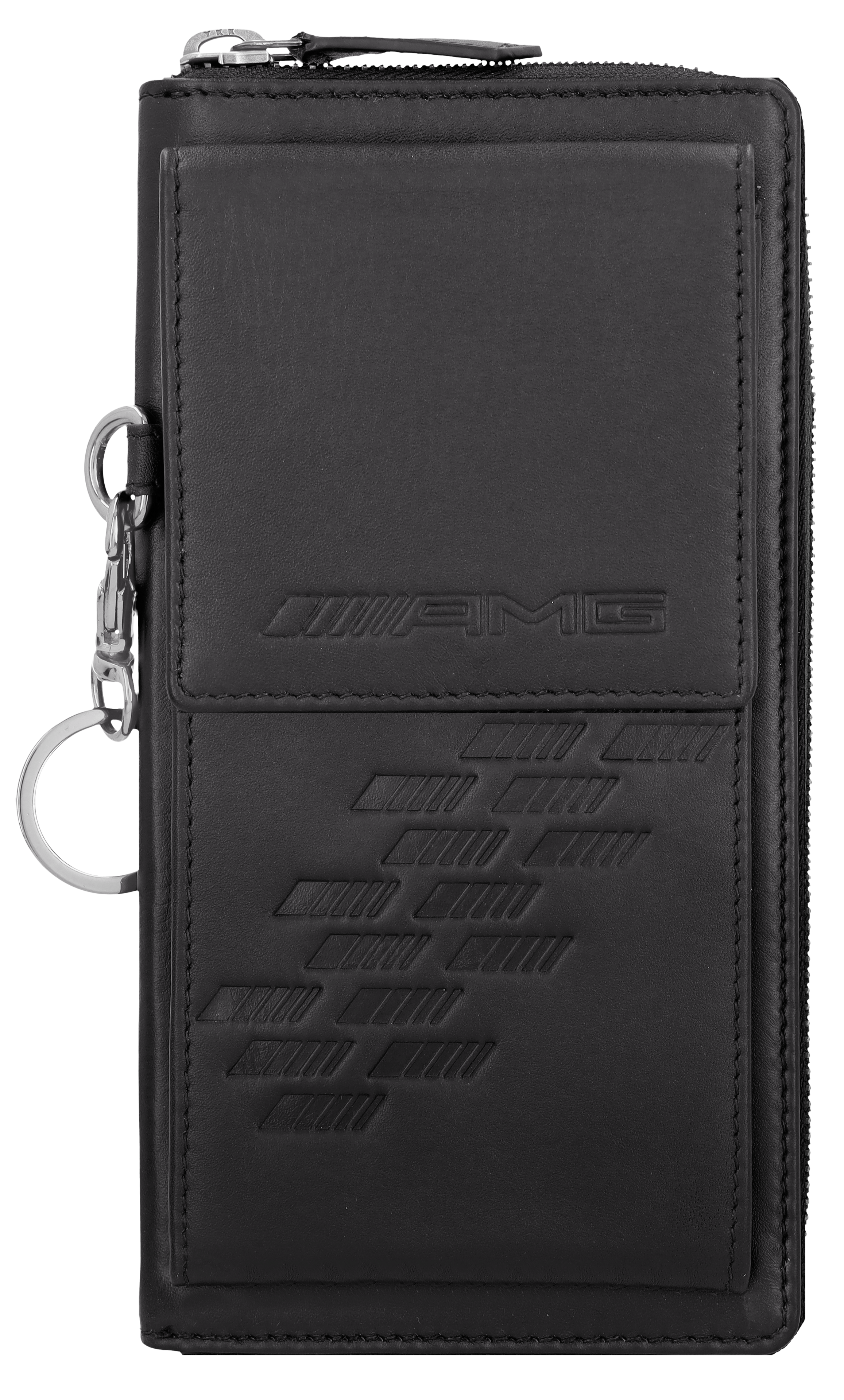 AMG-fodral för smartphone - svart, Nötskinn / Polyester