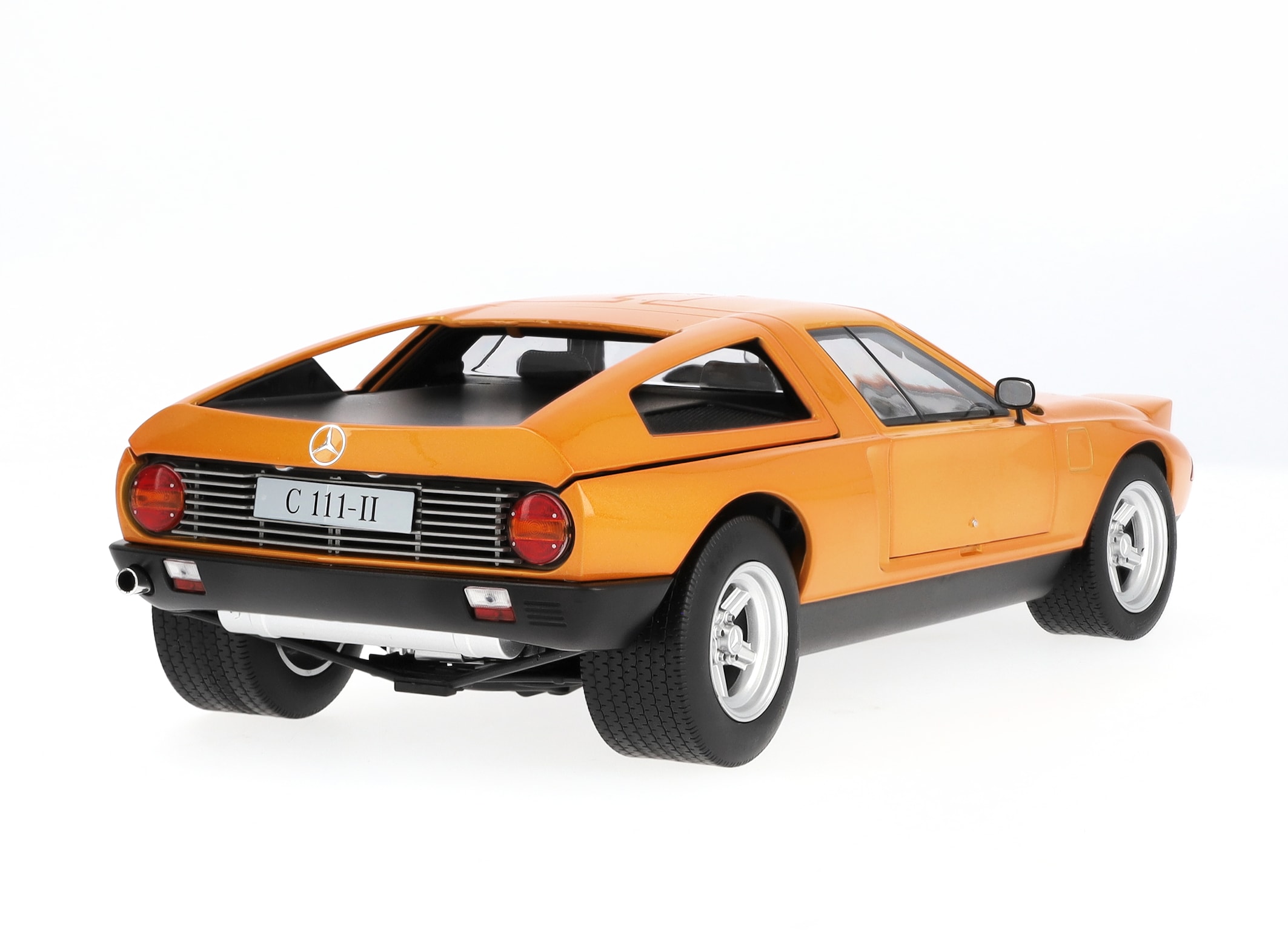 Experimentfordon C 111 / II (1970) - vithöst, Norev, 1:18