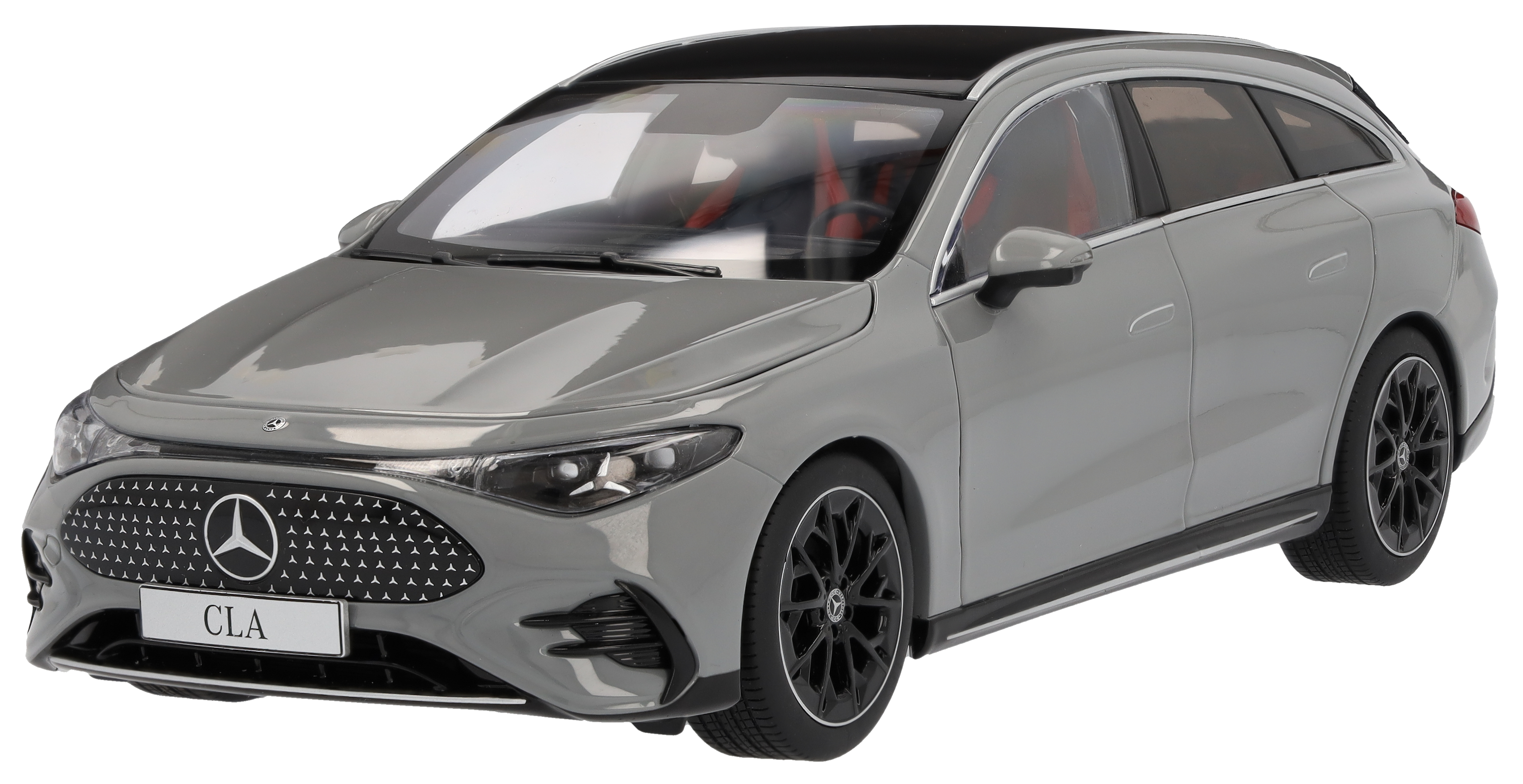 CLA, Shooting Brake, X174 - MANUFAKTUR alpingrå solid, NZG, 1:18