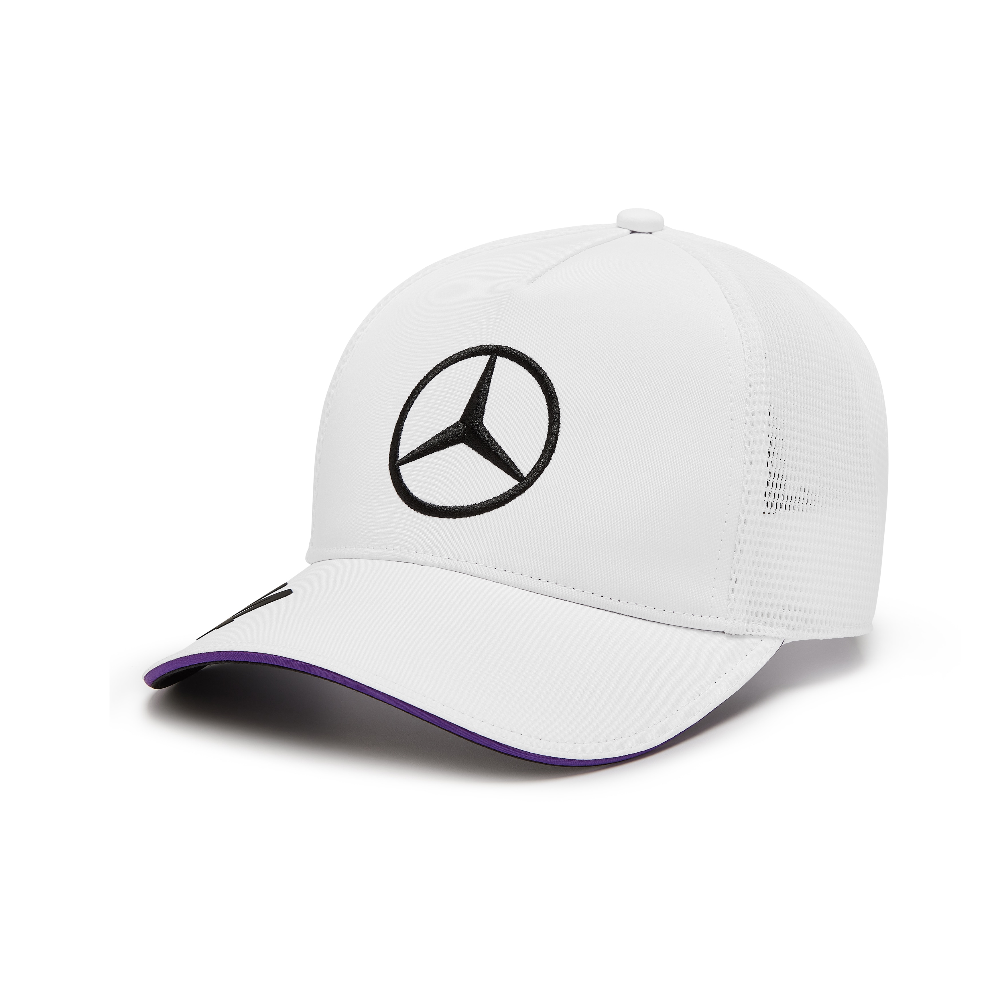Keps, Lewis Hamilton, Mercedes-AMG F1 - vit, Polyester