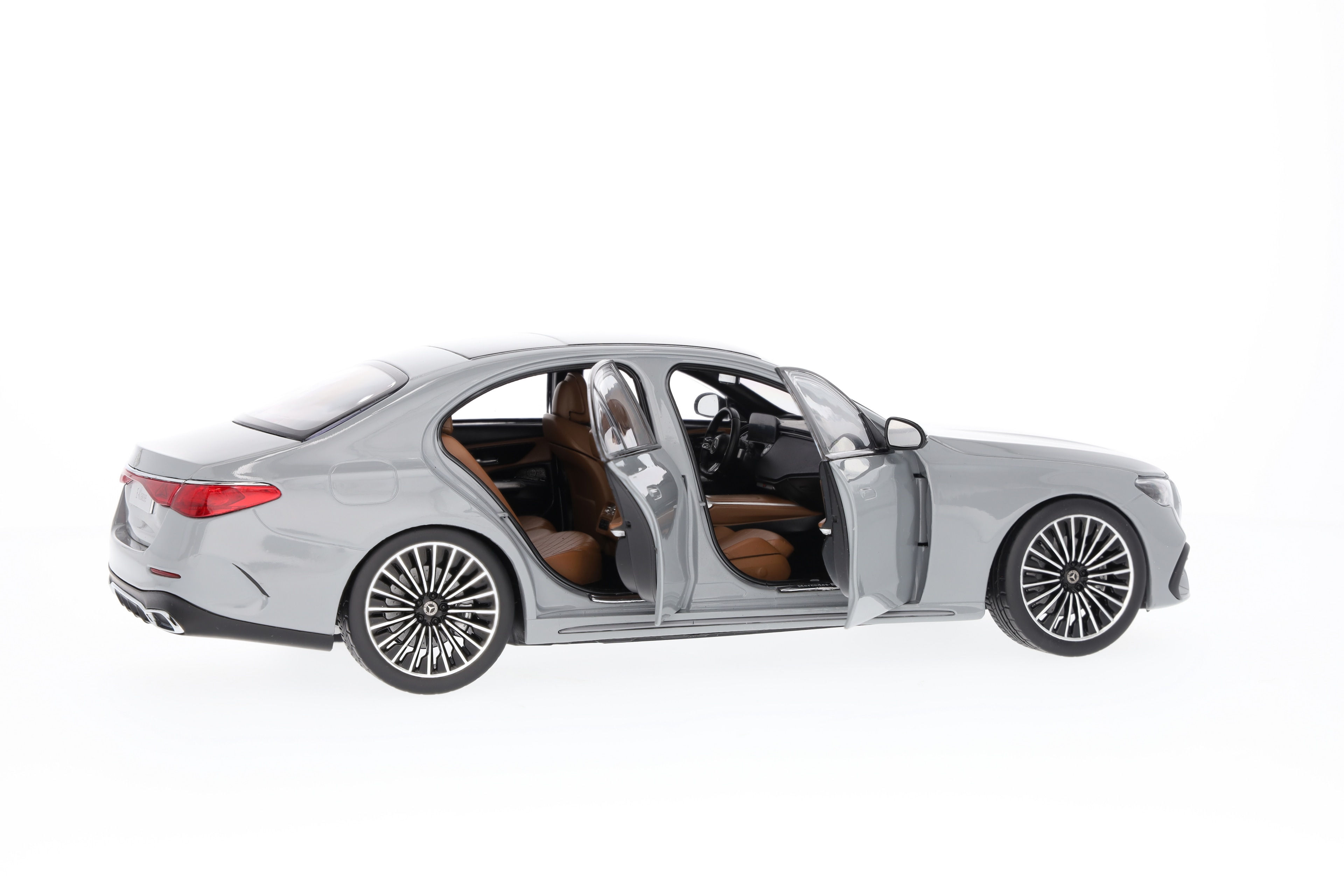 E-Klass, Sedan, AMG Line, W214 - MANUFAKTUR alpingrå solid, iScale, 1:18