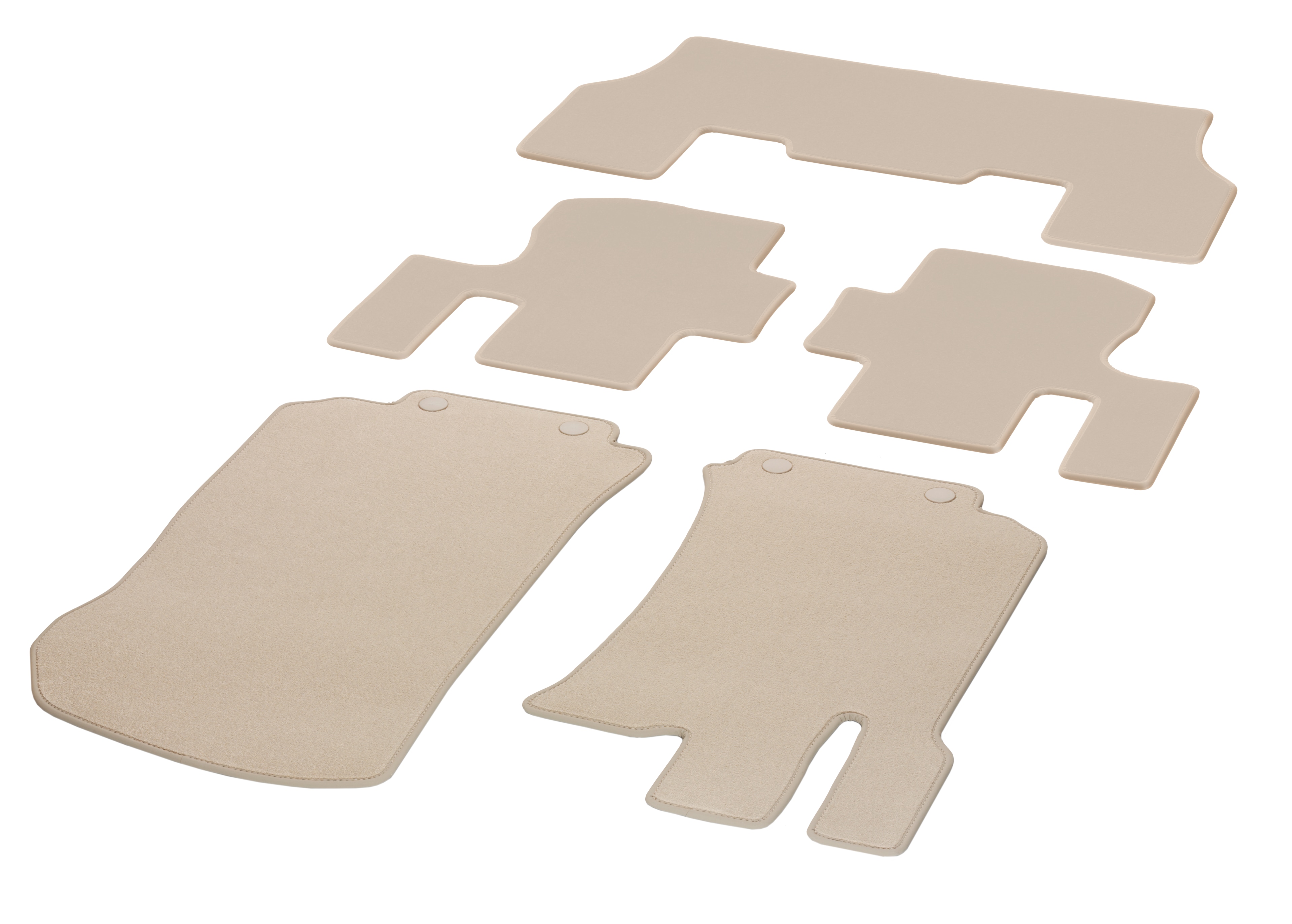 Bilmattor CLASSIC, Set, 5 paneler