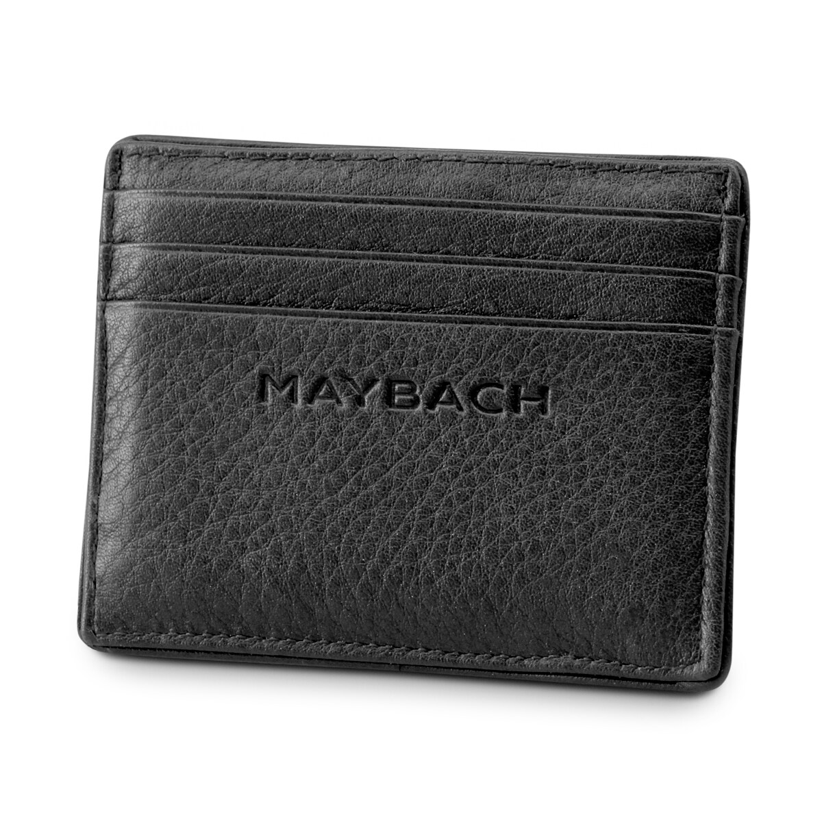 Kreditkortsetui, Mercedes-Maybach - svart, Läder
