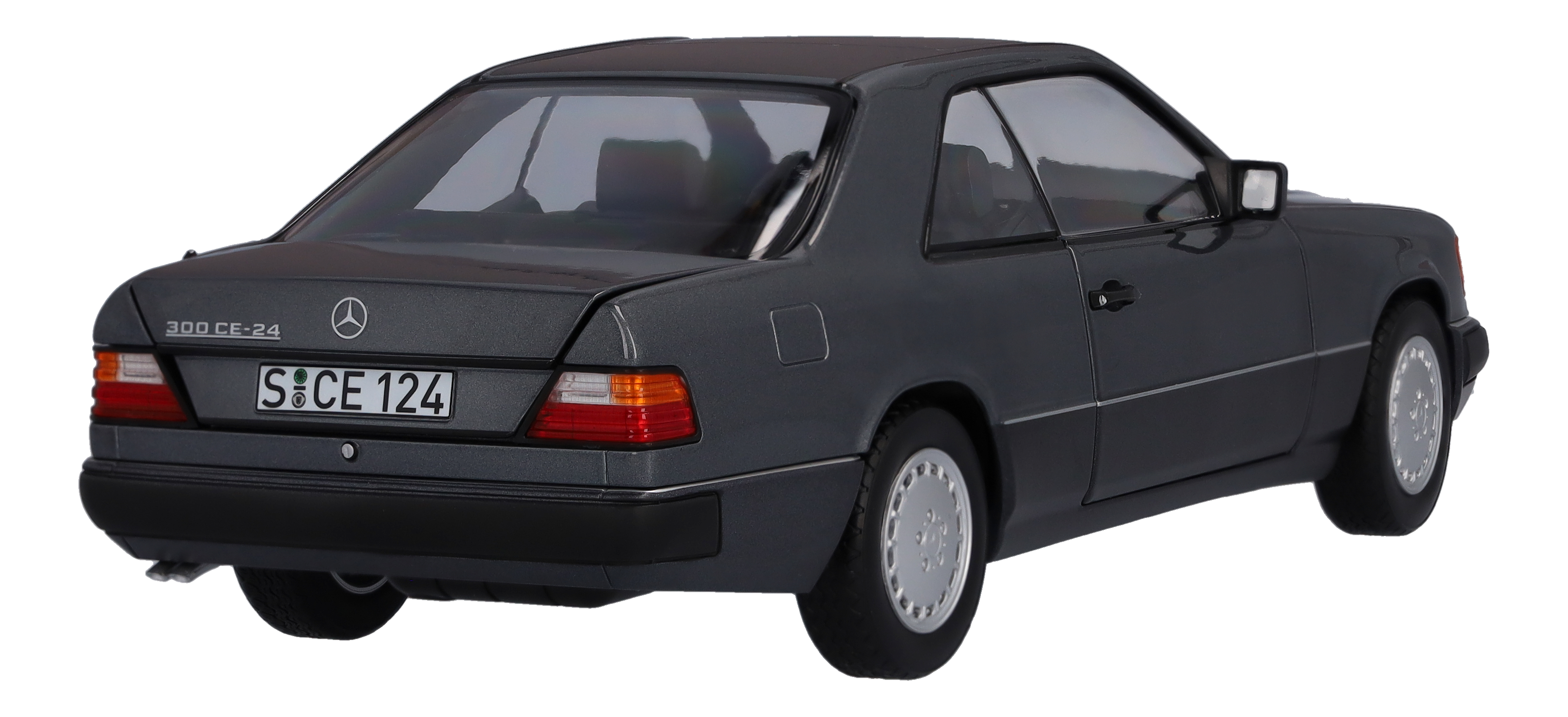 300 CE-24 coupé C124 (1988–1992) - pärlemogrå, Norev, 1:18