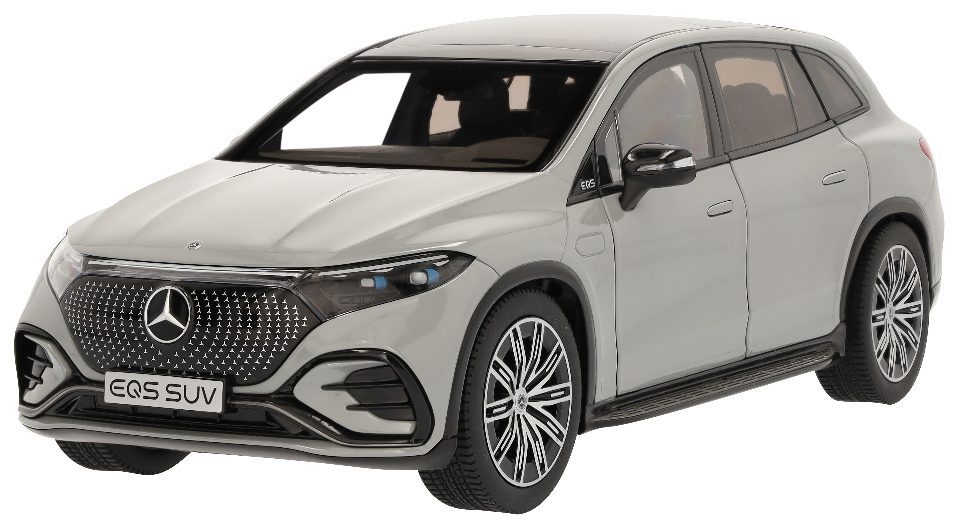 EQS Suv, AMG Line, X296 - MANUFAKTUR alpingrå solid, NZG, 1:18