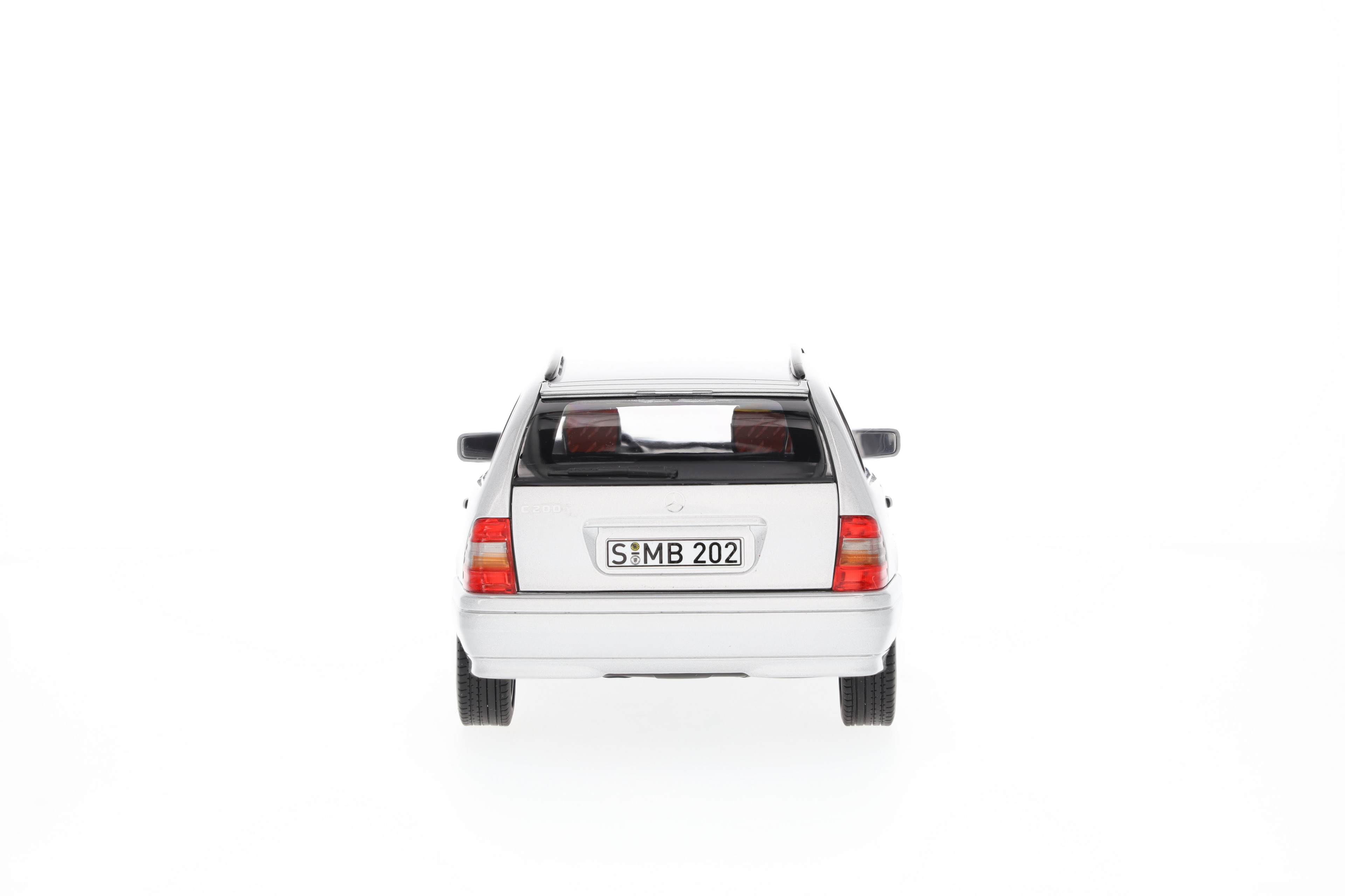 C 200 Kombi S 202 (1997–2001) - briljantsilver, Norev, 1:18