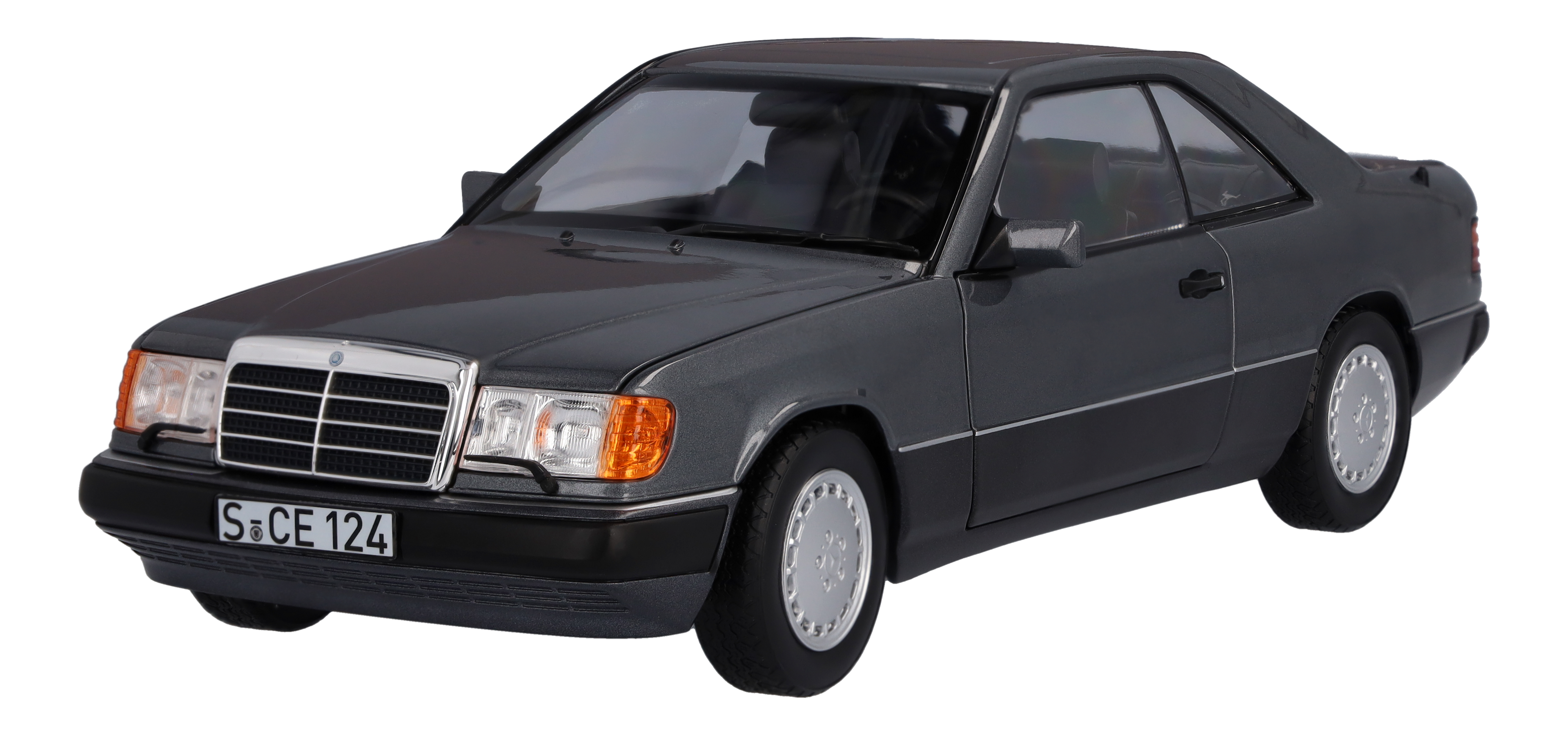 300 CE-24 coupé C124 (1988–1992) - pärlemogrå, Norev, 1:18