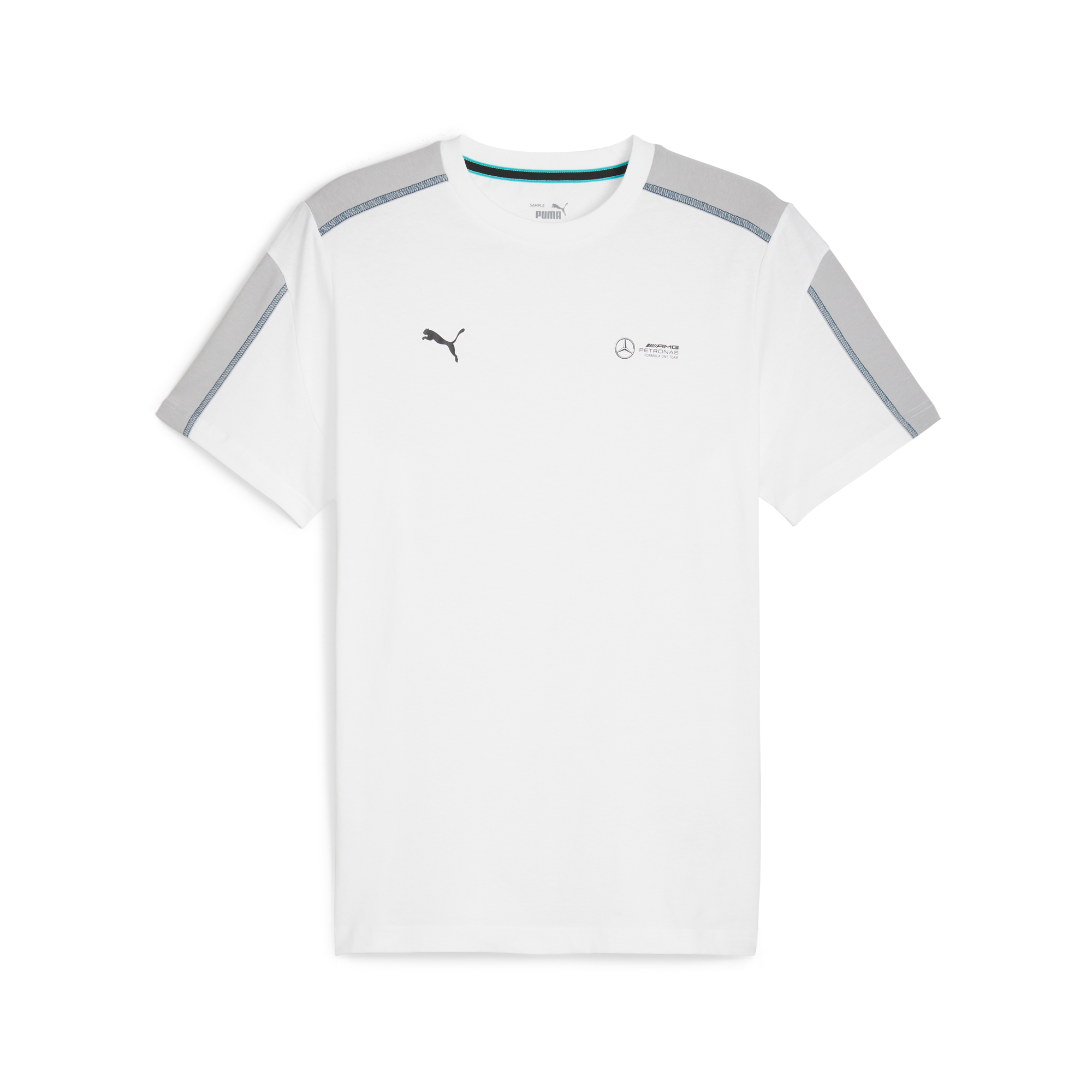 T-shirt, Unisex, Mercedes-AMG F1 - vit, M