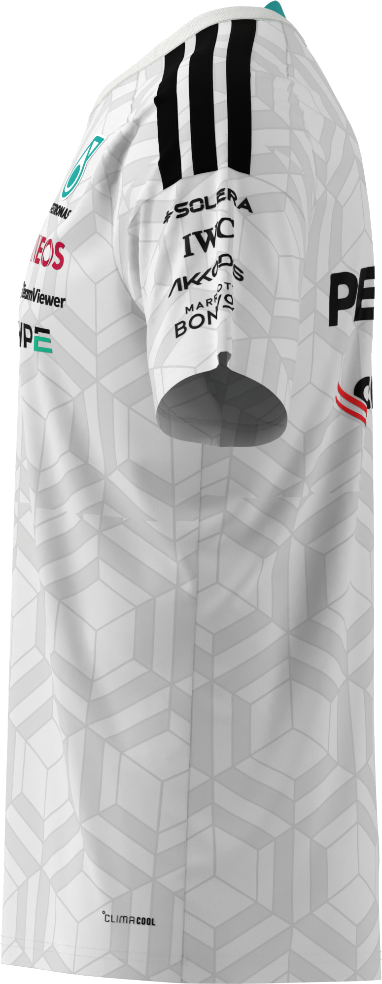 T-shirt herrar, Förare, Mercedes-AMG F1 - vit, S