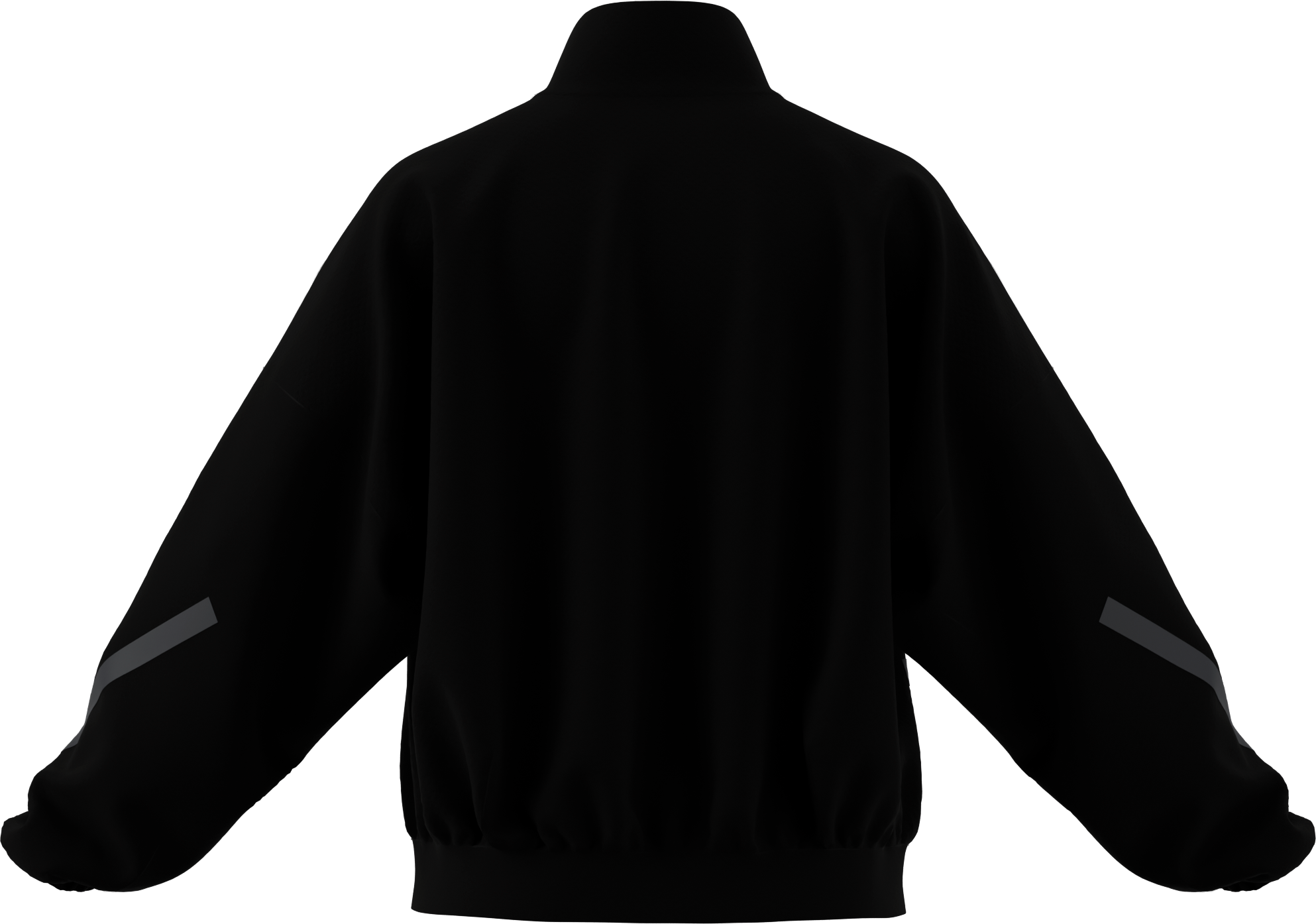 Sweatjacka unisex - svart, XS