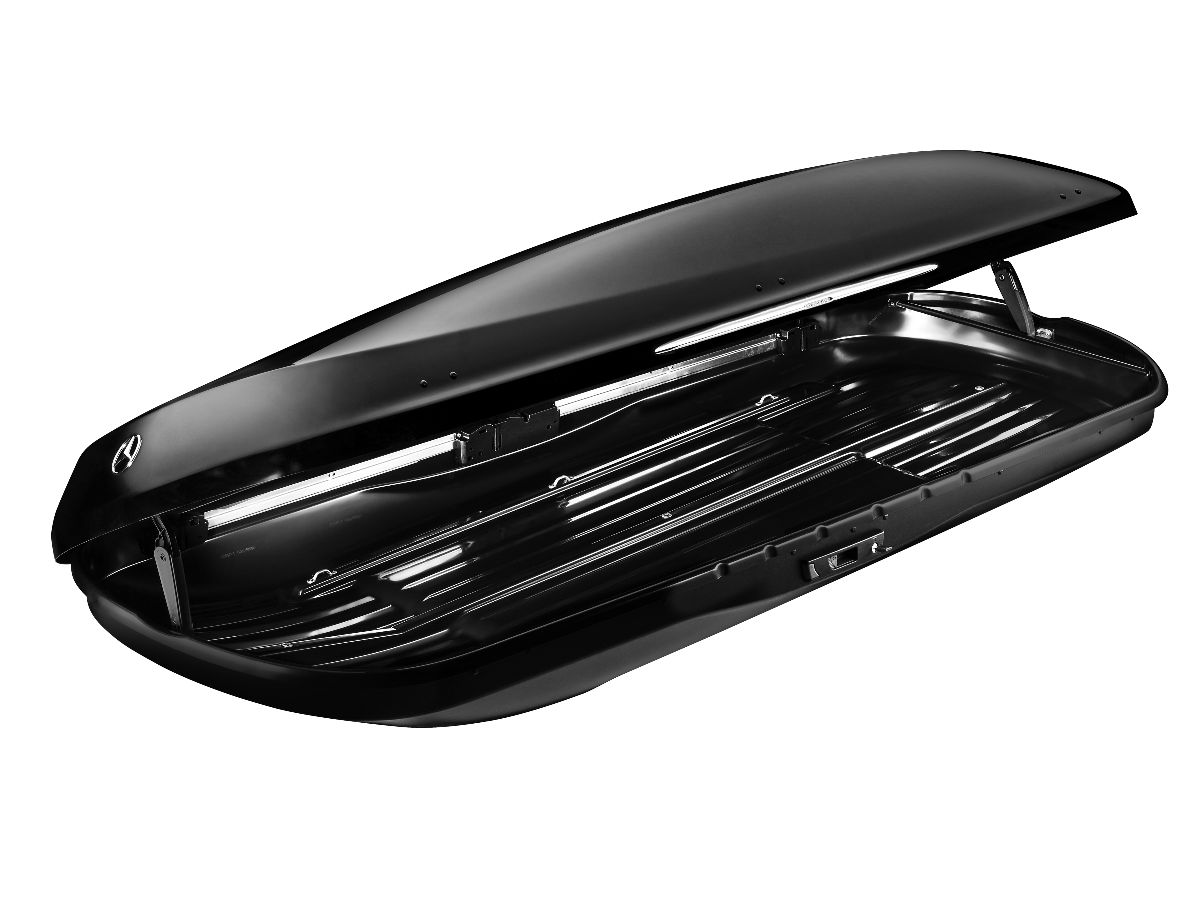 Mercedes-Benz takbox M, 430 liter - Plast, svart, Lack, glänsande