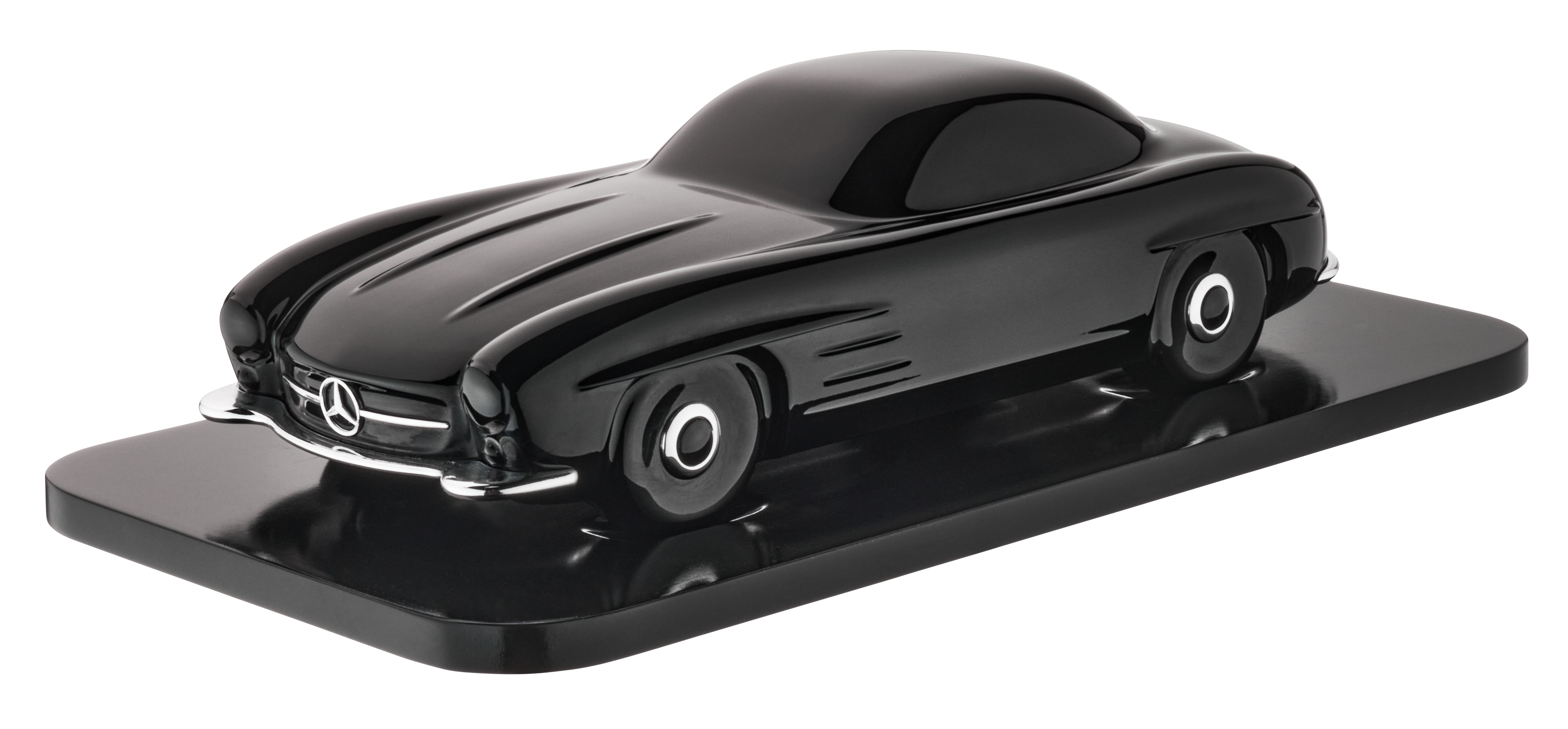Skulptur 300 SL Coupé W 198 II (1957–1963) - svart, Minichamps, 1:18