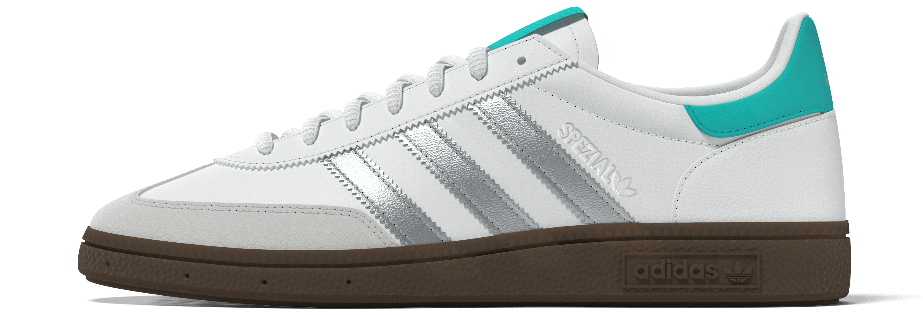 Sneakers, Handball Spezial, Mercedes-AMG F1 - vit / silverfärg, 9, adidas