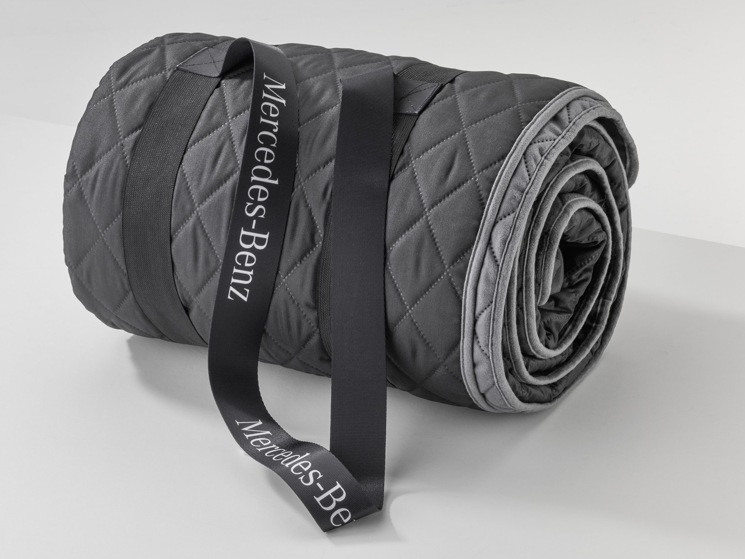 Picknickfilt, G-Class - titangrå / ljusgrå, Polyester