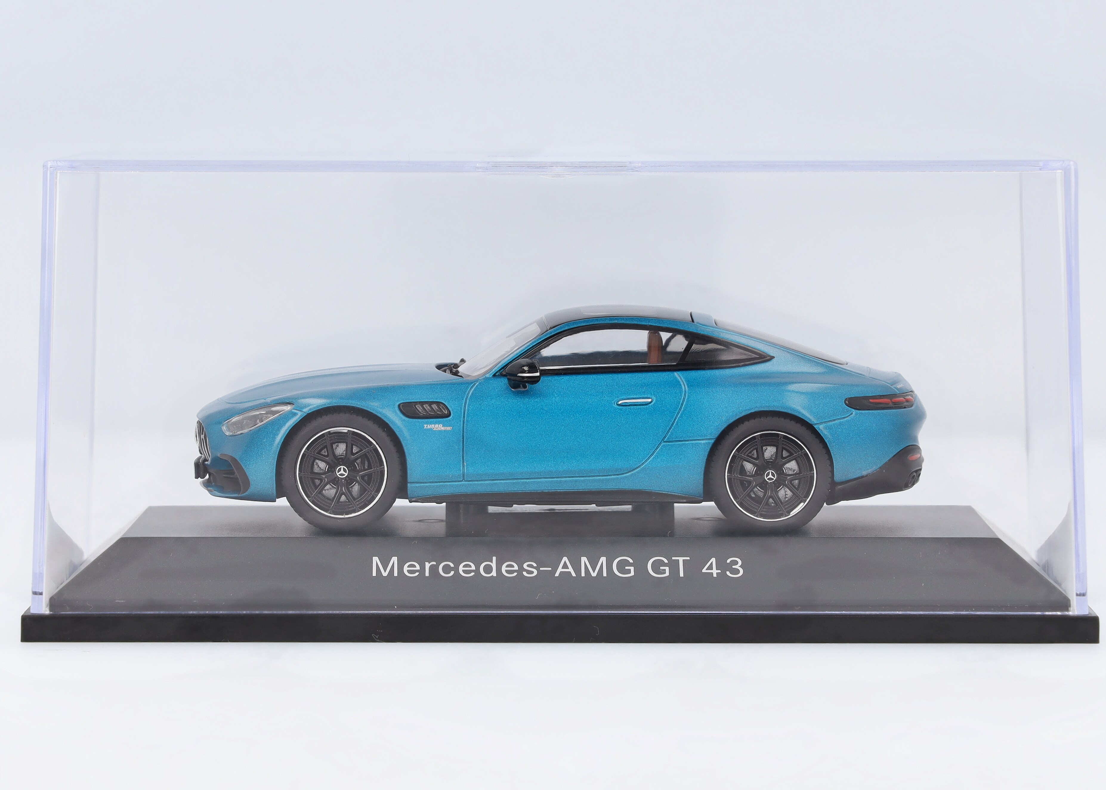 Mercedes-AMG GT 43, C192 - hyperblå, iScale, 1:43