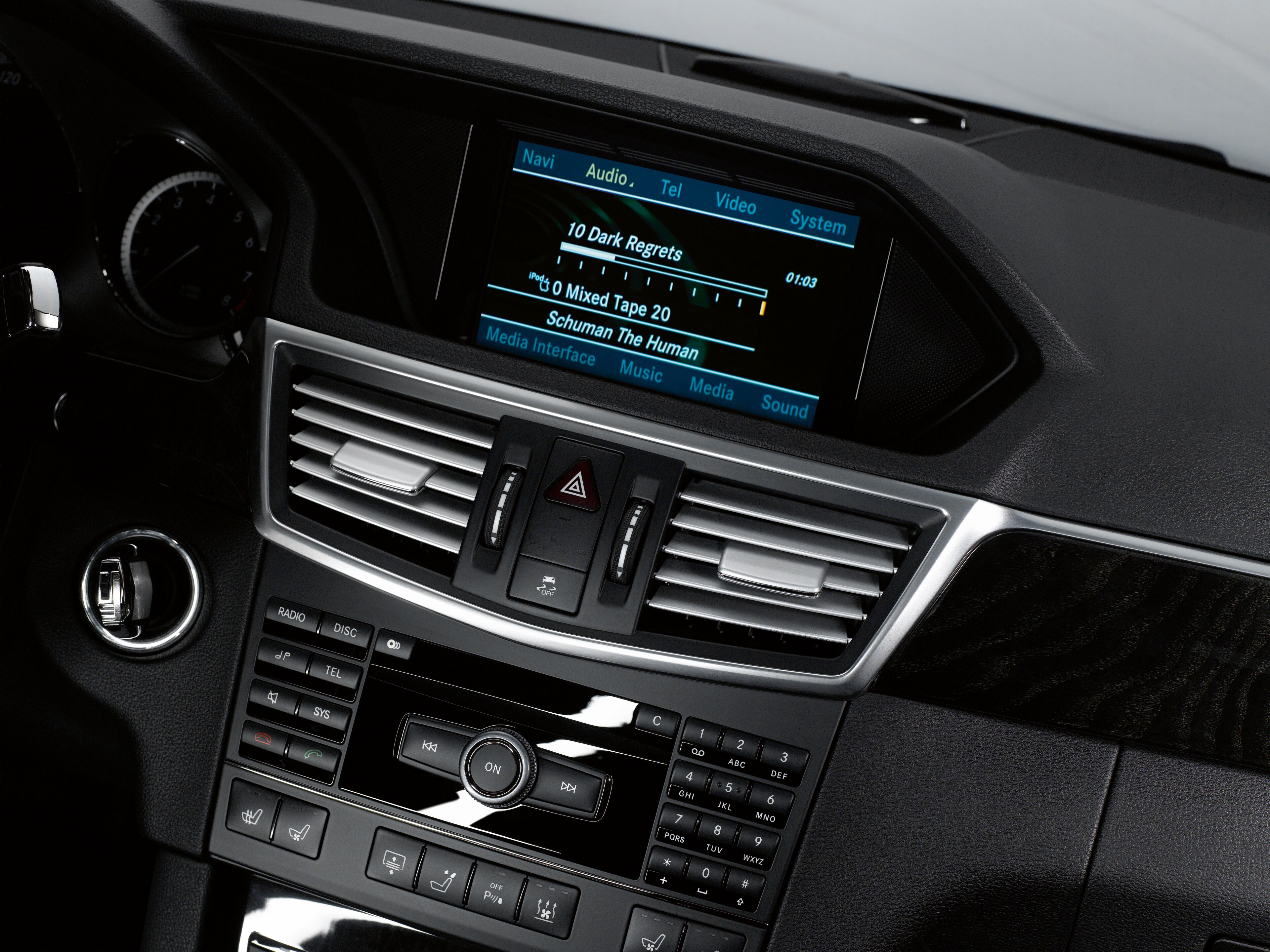 Audio 20 CD-kontrollpanel, med cd-växlare