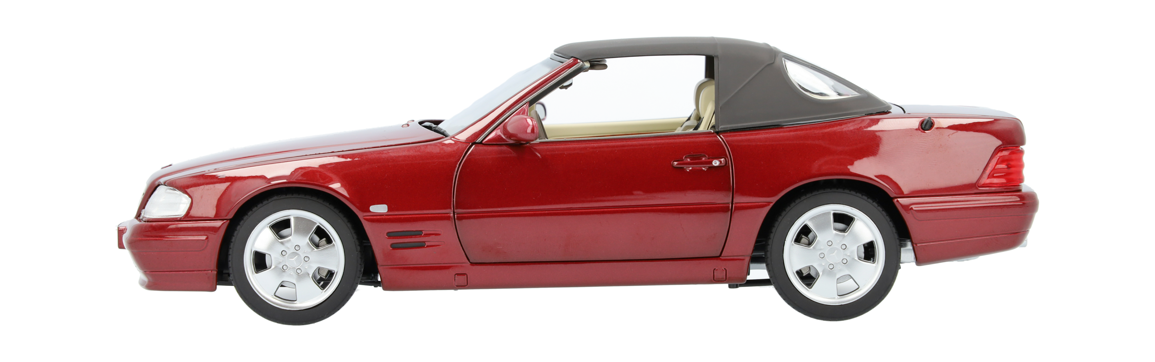 SL 500 R129 (1998–2001) - bärnstensröd, Norev, 1:18