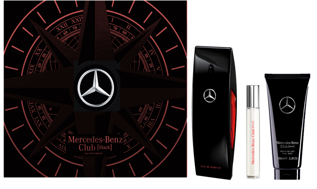 Presentset Club Black, EdP - för herrar