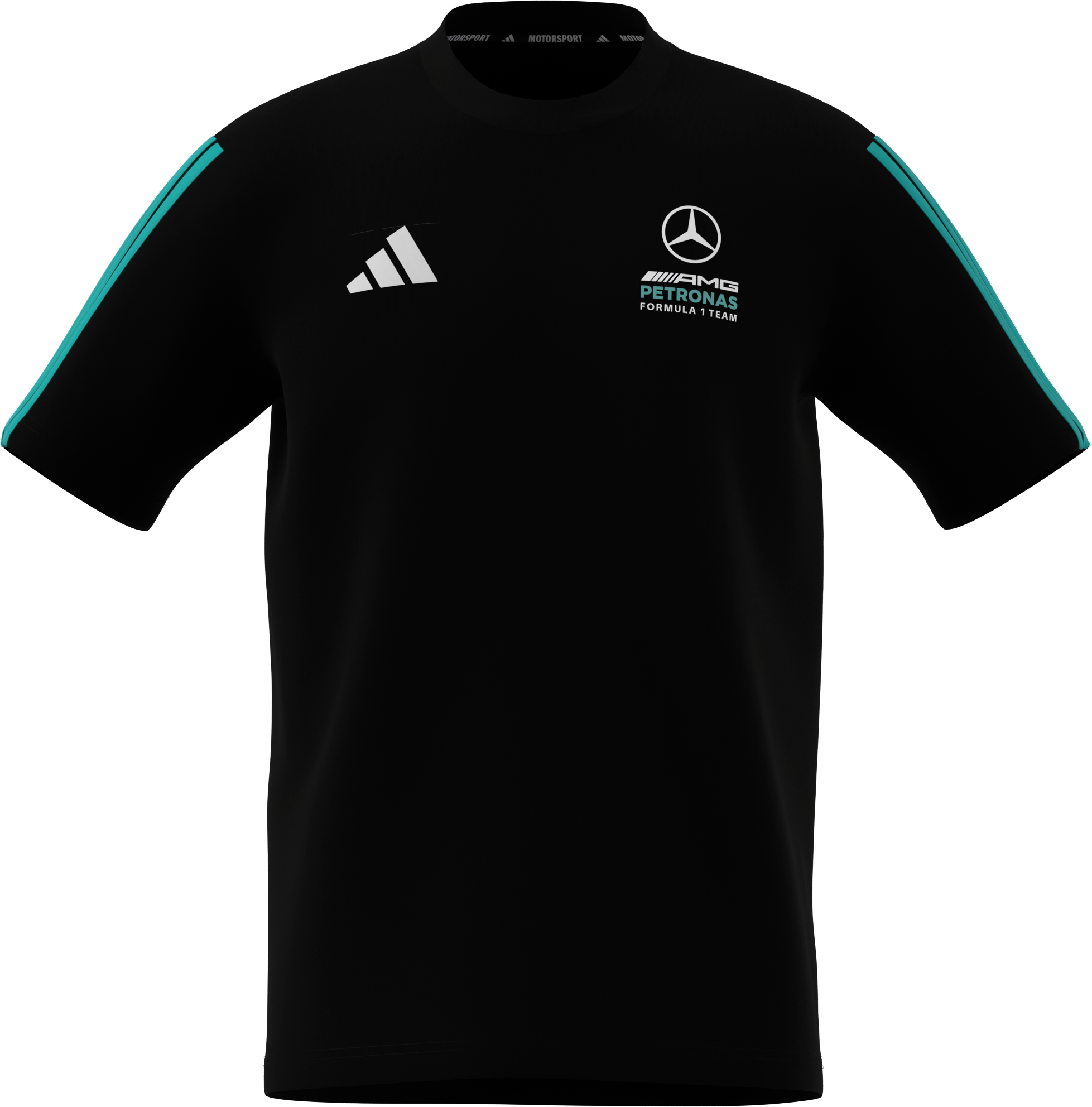 T-shirt herrar, Mercedes-AMG F1 - svart, XL