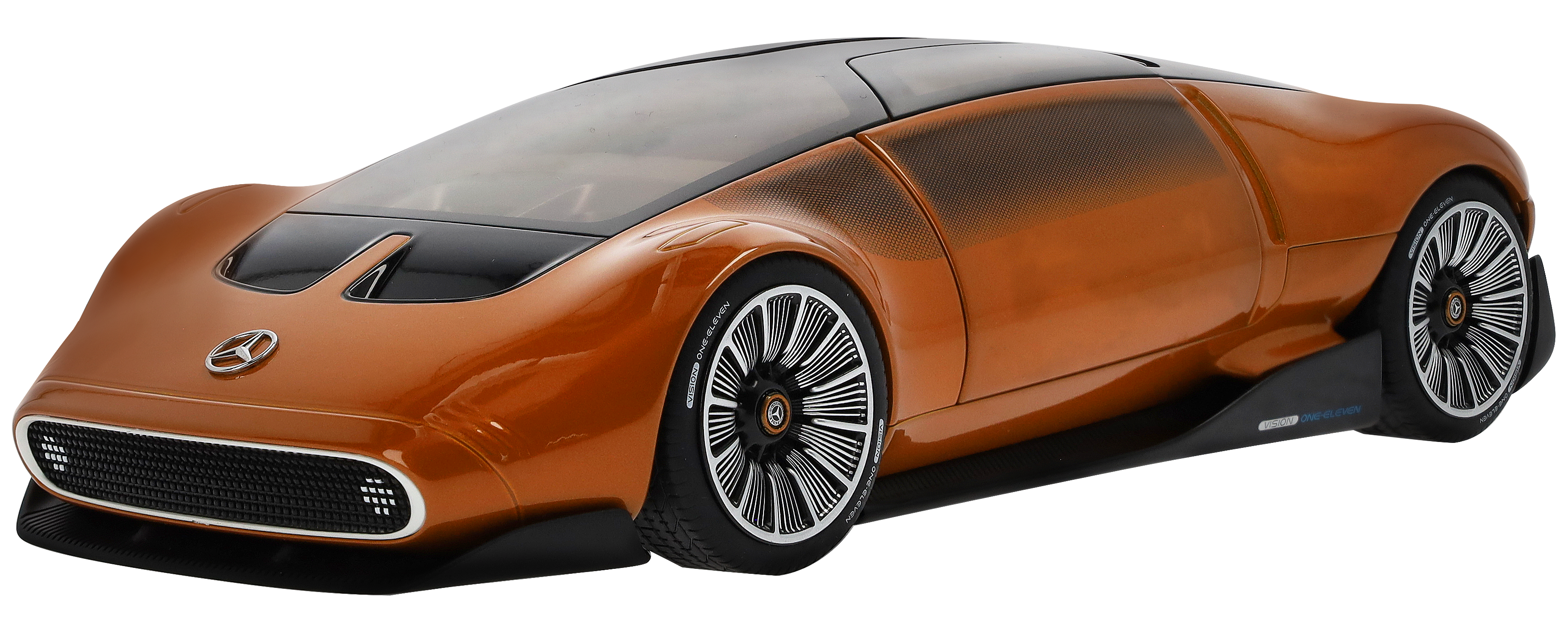 Vision One-Eleven, Visningsbil - orange, NZG, 1:18
