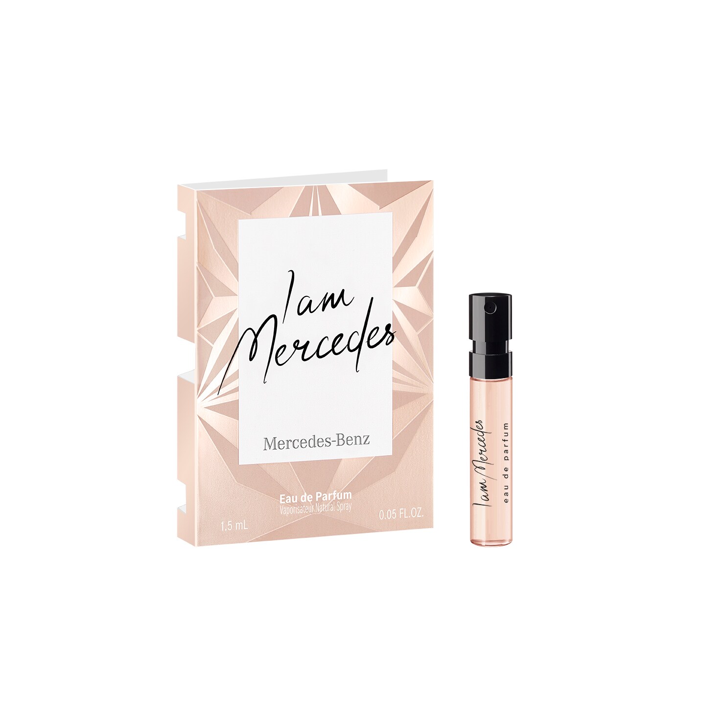 I am Mercedes, EdP, Produktprover, 12-pack - för damer, 1,5 ml