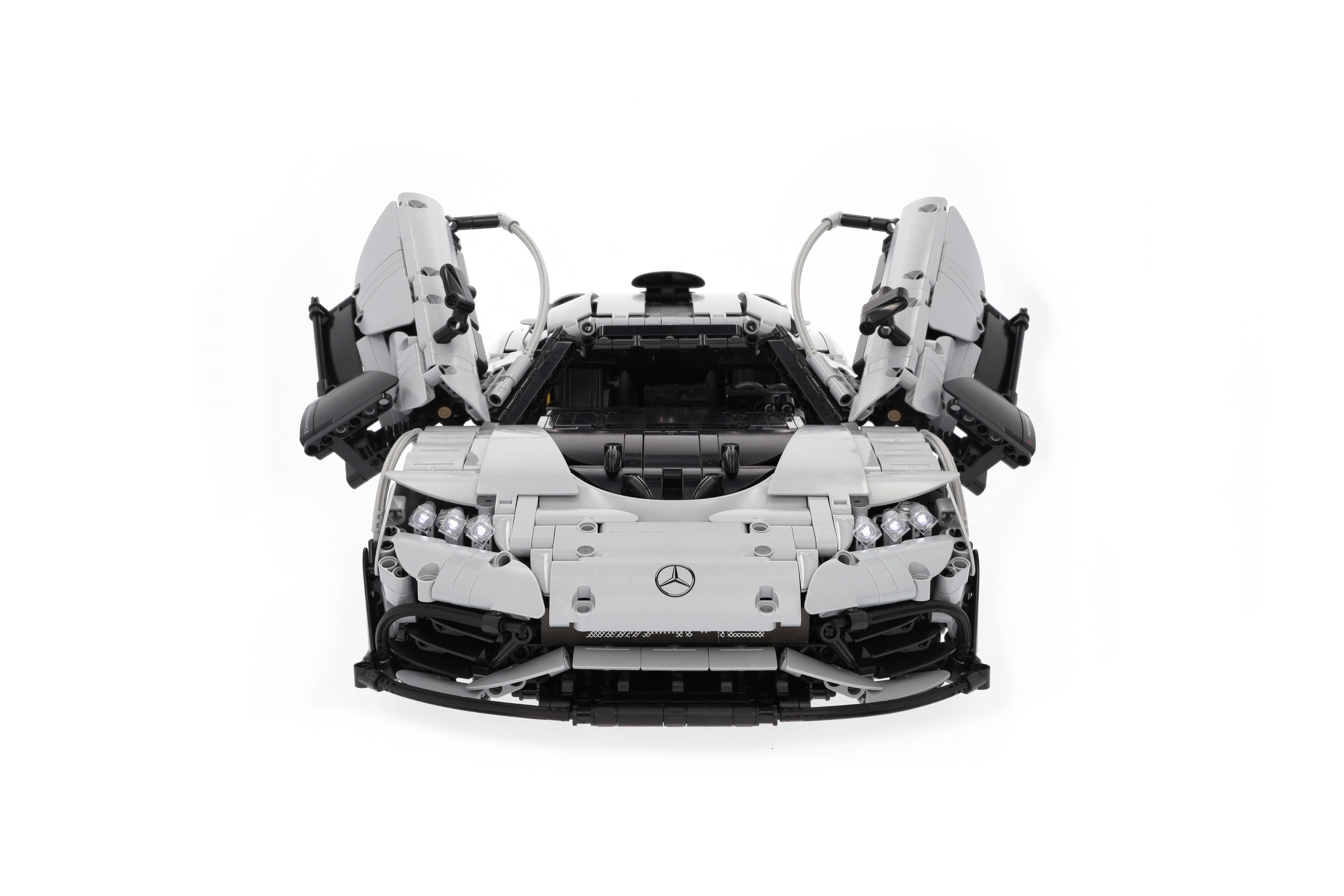 Mercedes-AMG ONE, Klämkomponent R/C-modell, C298 - vit, CaDa, 1:8