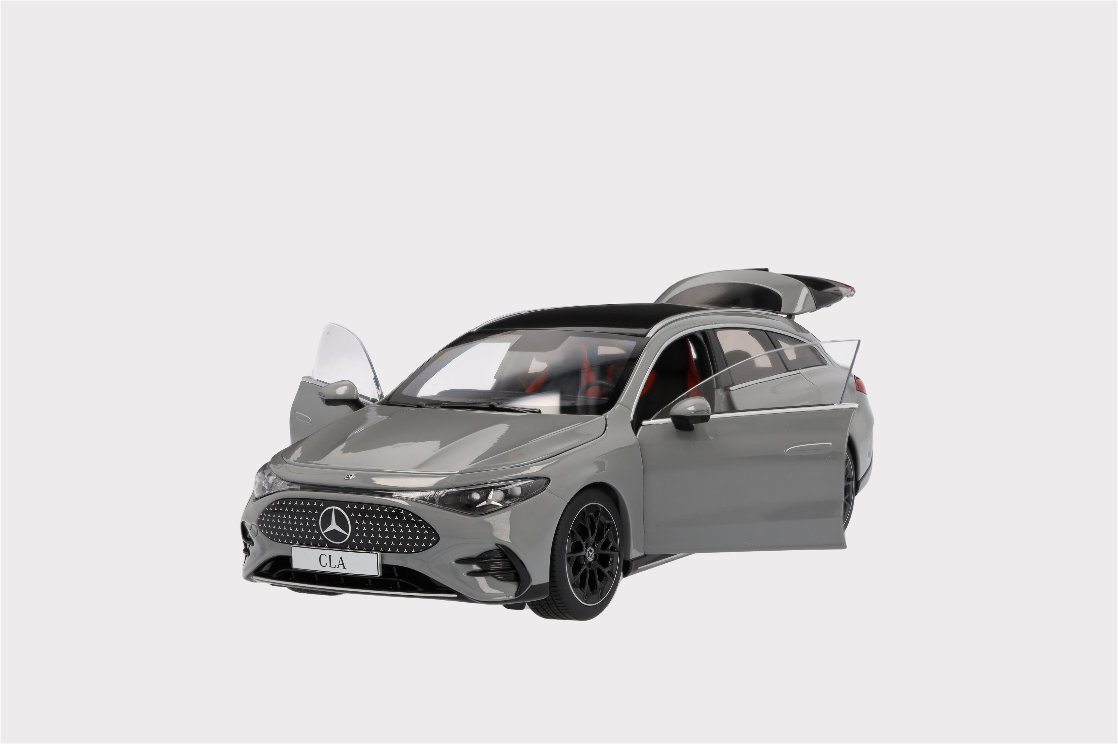 CLA, Shooting Brake, X174 - MANUFAKTUR alpingrå solid, NZG, 1:18