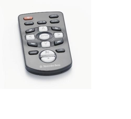 Multimedieanläggning bak i bilen, Radio-/fjärrkontroll - svart