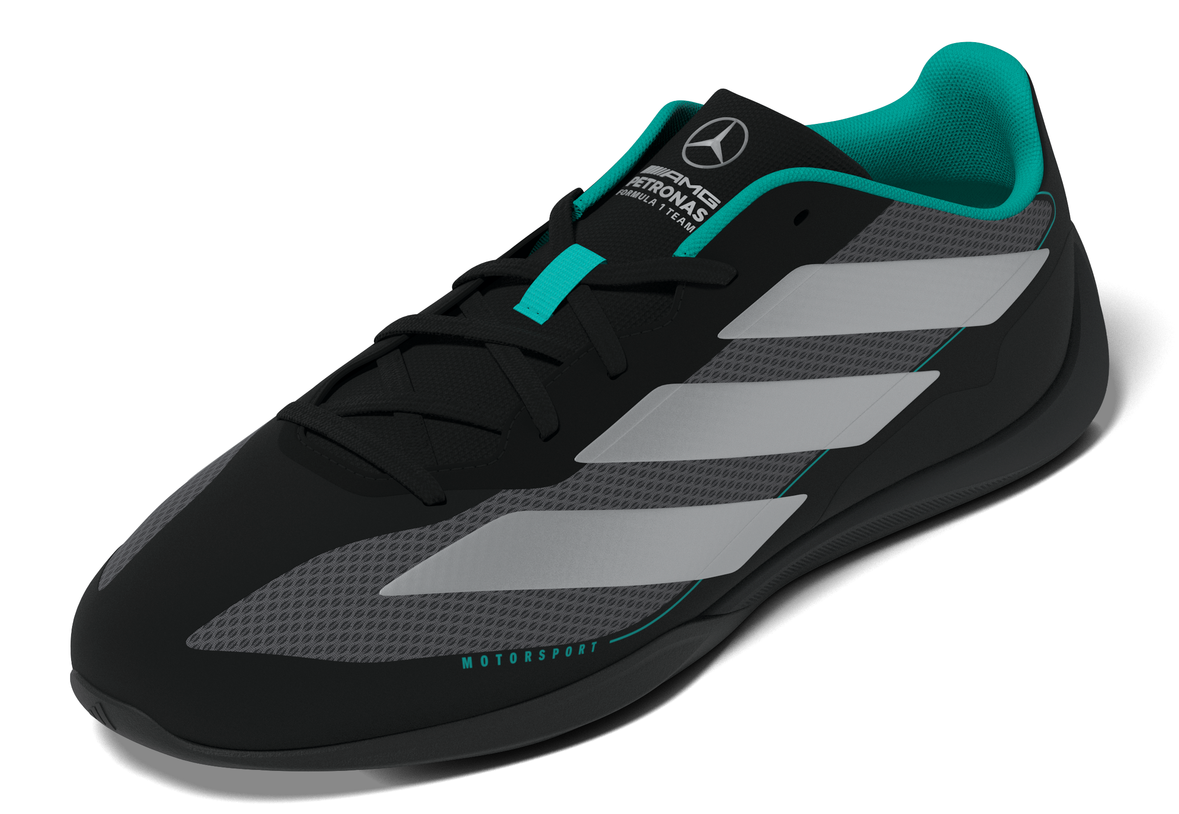 Sneakers, Feroza Base, Mercedes-AMG F1 - svart / silverfärg, 8, adidas